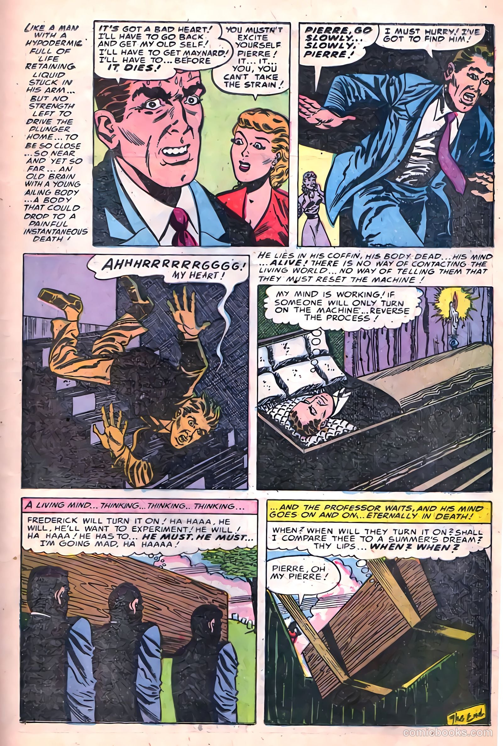Weird Mysteries #10 (1954) — page 21 of 36