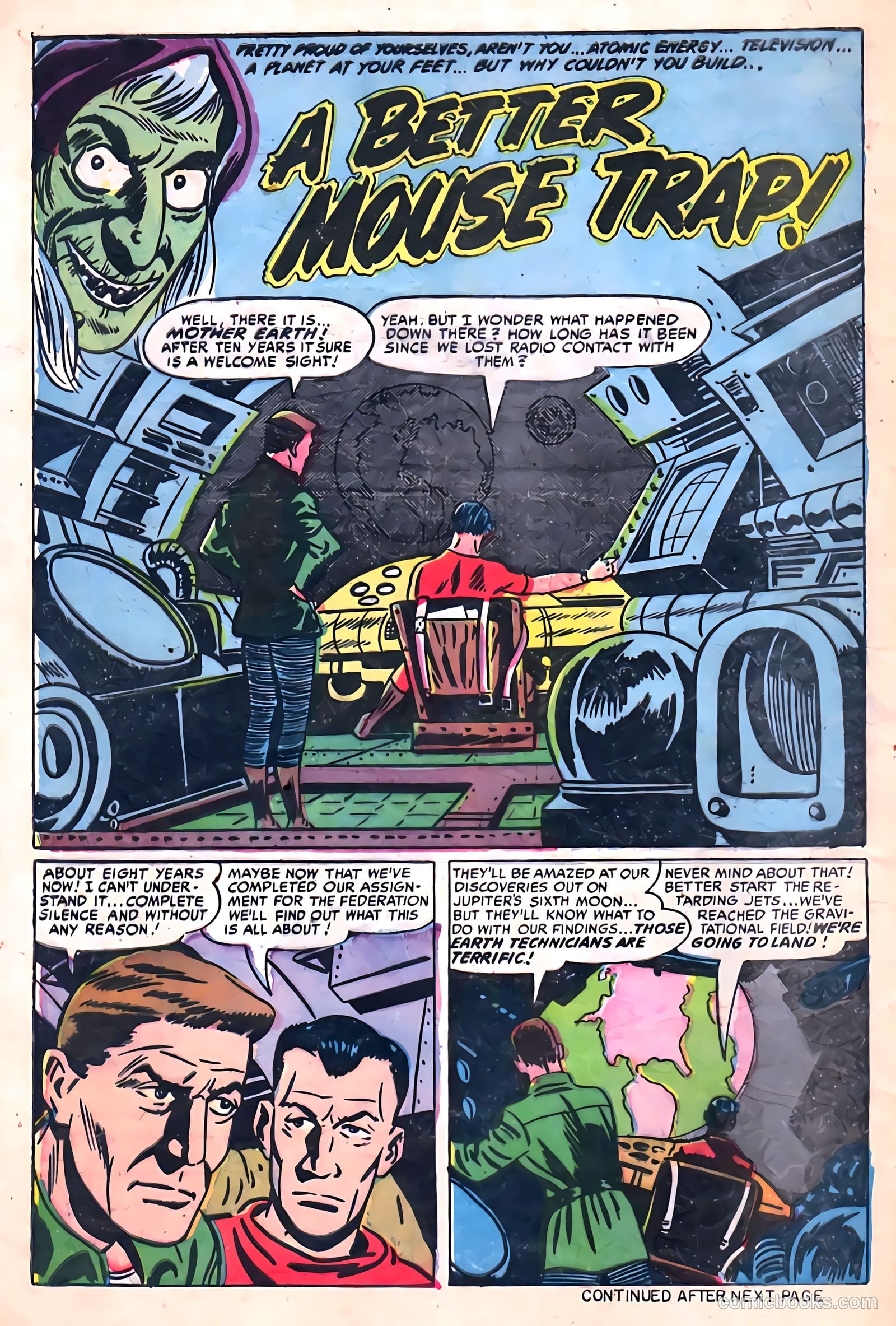 Weird Mysteries #10 (1954) — page 28 of 36