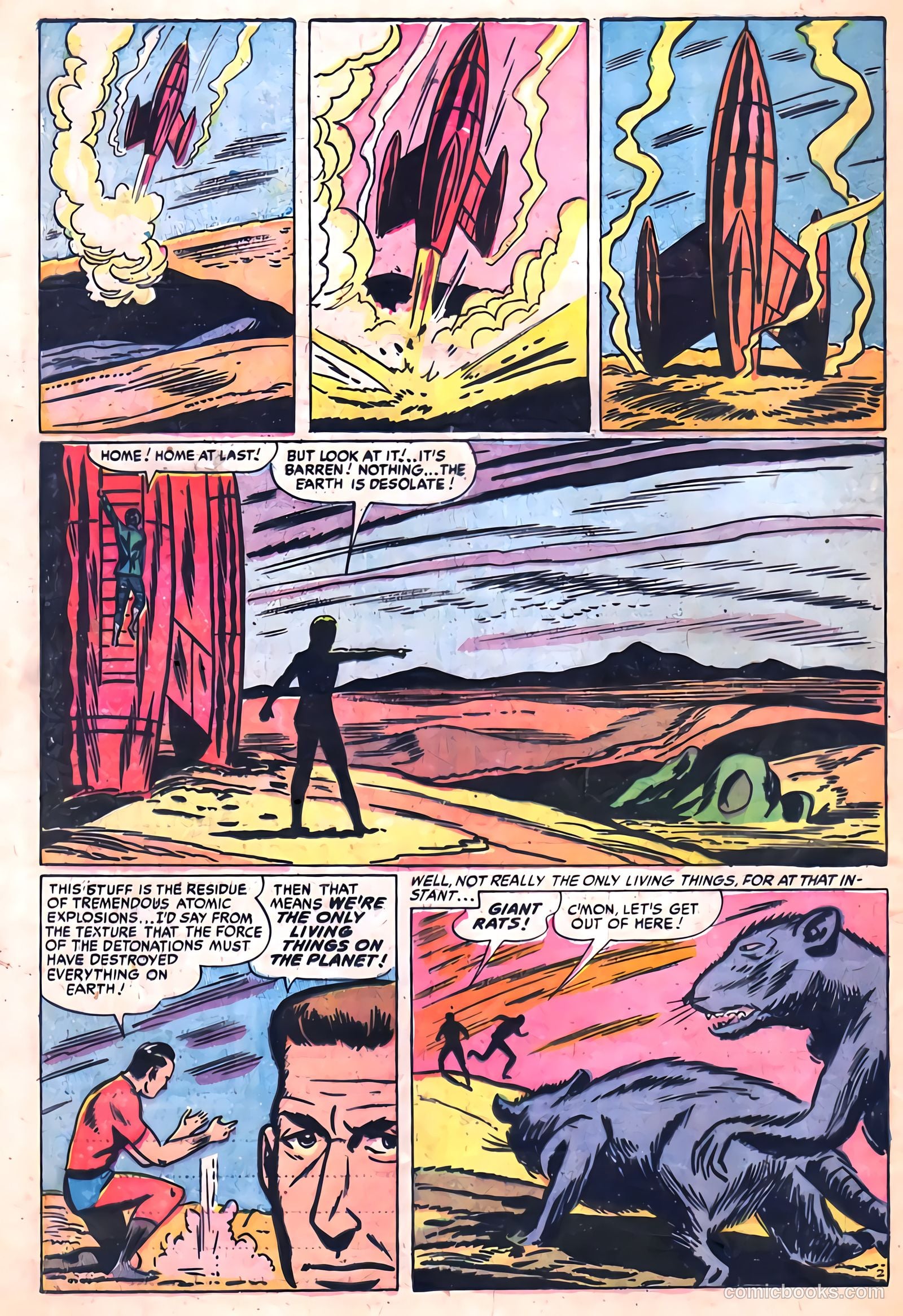 Weird Mysteries #10 (1954) — page 30 of 36