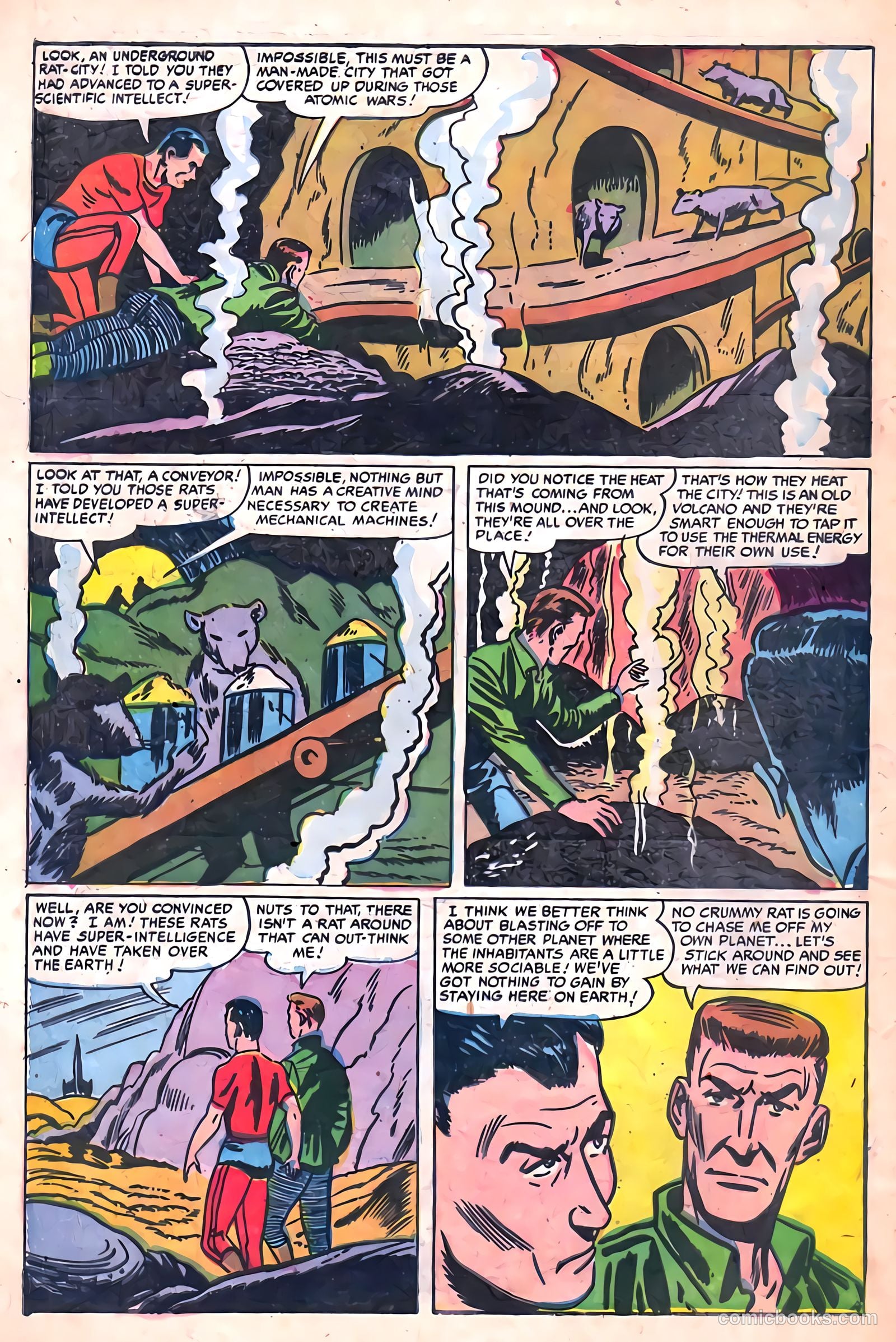 Weird Mysteries #10 (1954) — page 32 of 36