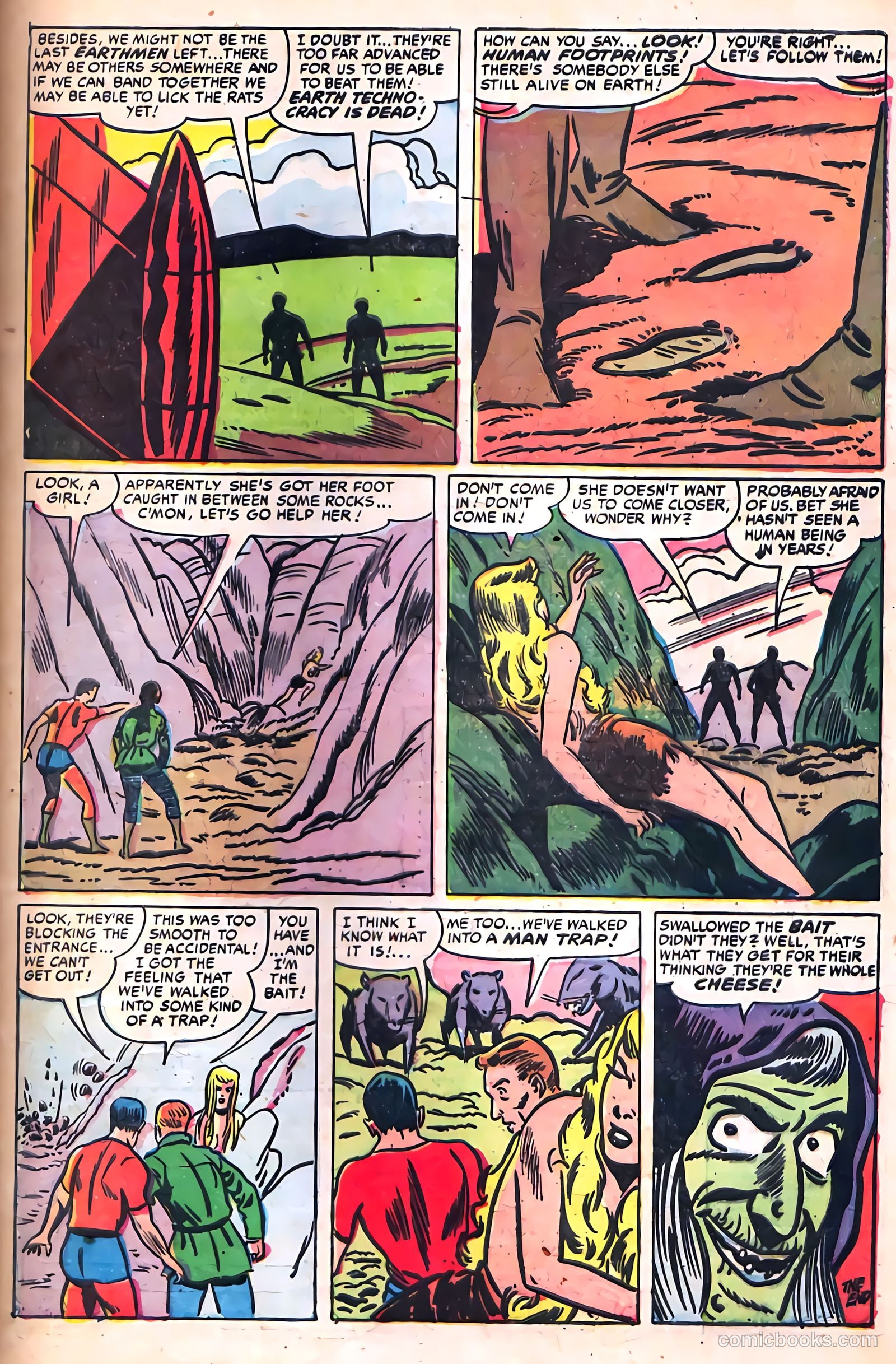 Weird Mysteries #10 (1954) — page 33 of 36