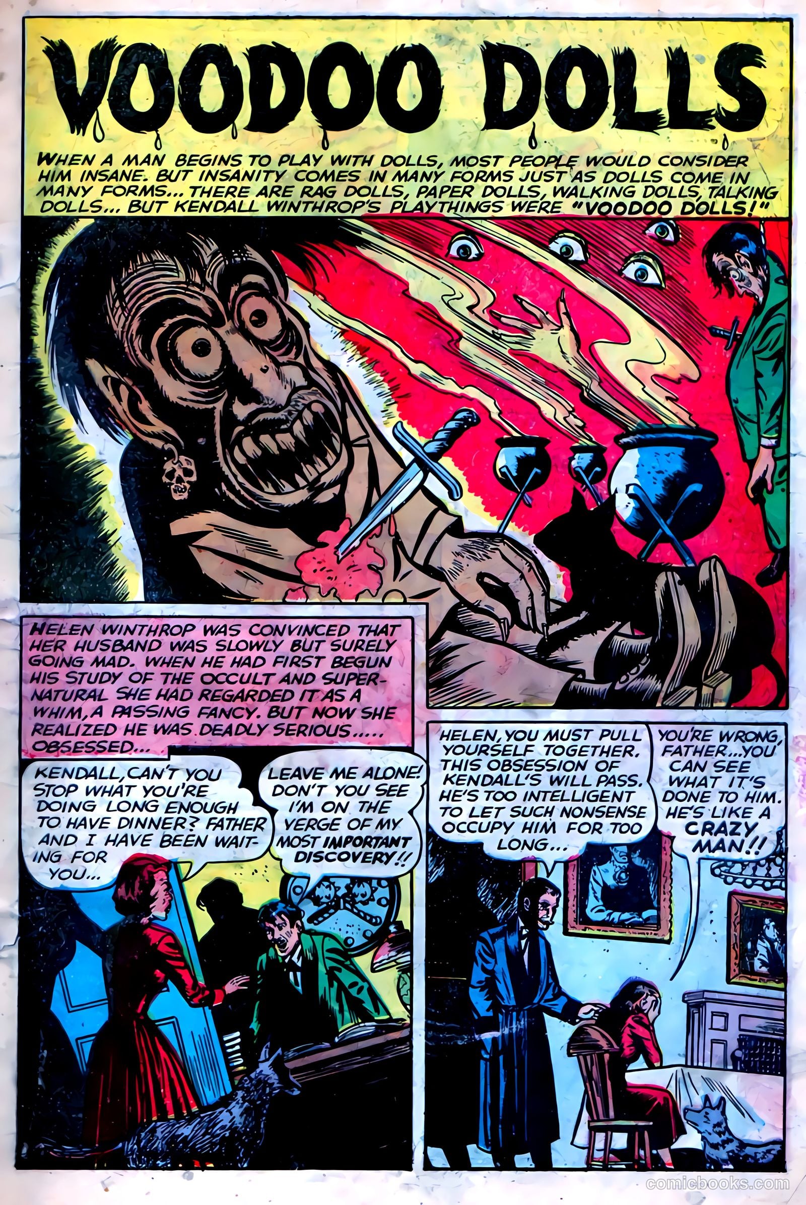 Weird Mysteries #11 (1954) — page 3 of 36