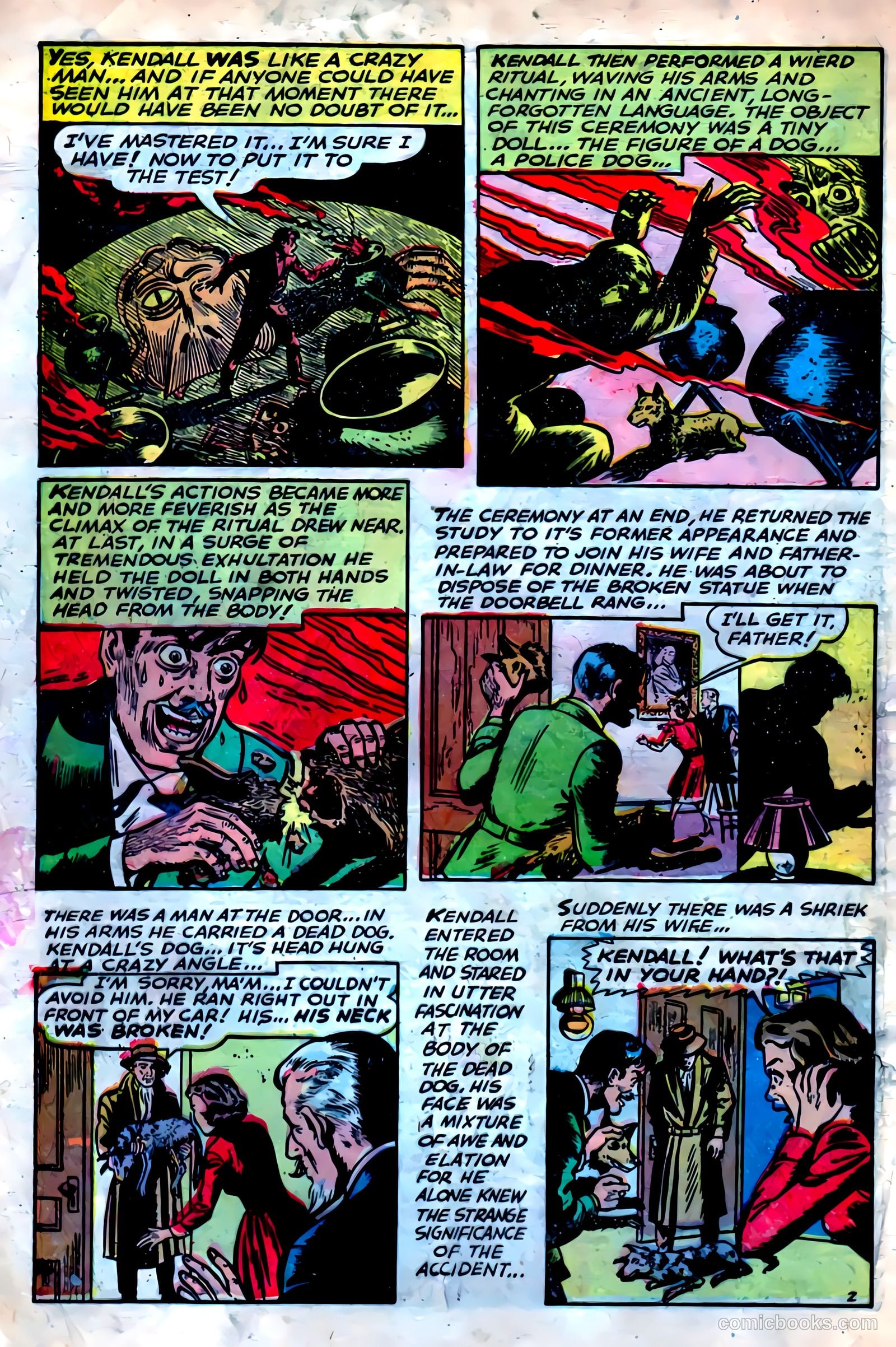 Weird Mysteries #11 (1954) — page 4 of 36