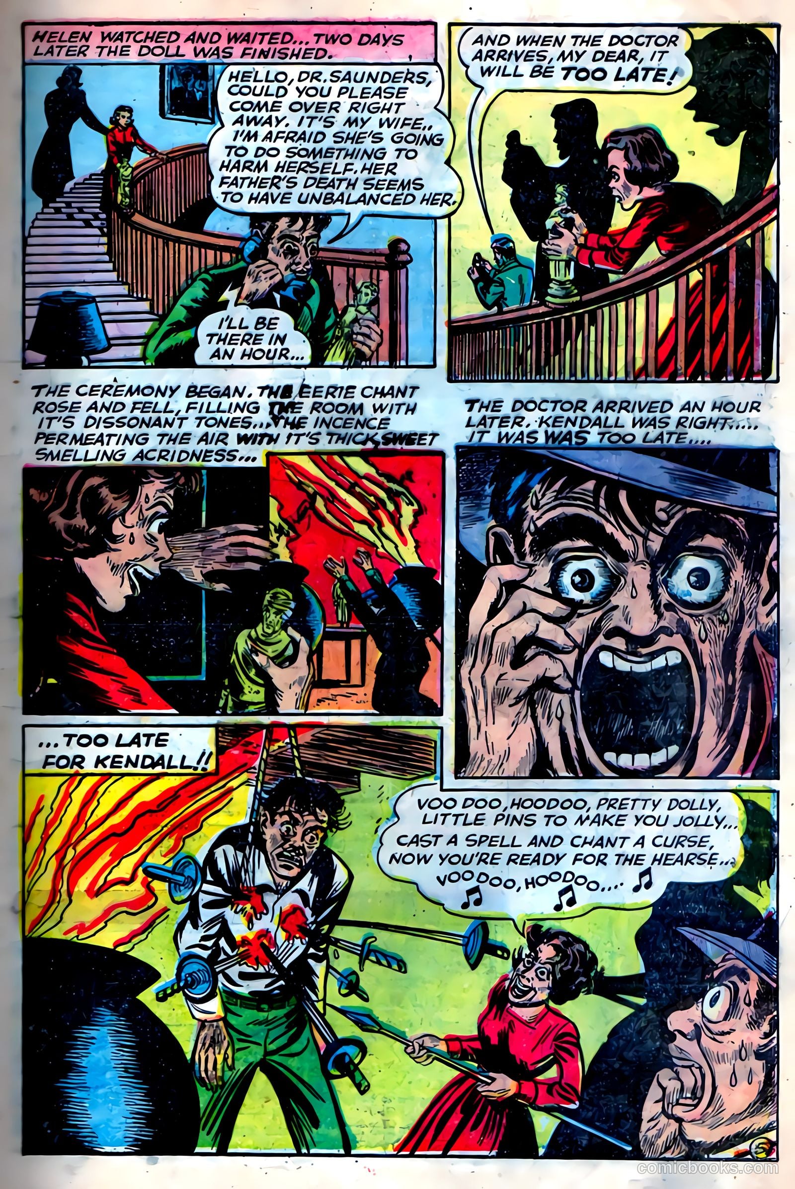 Weird Mysteries #11 (1954) — page 7 of 36
