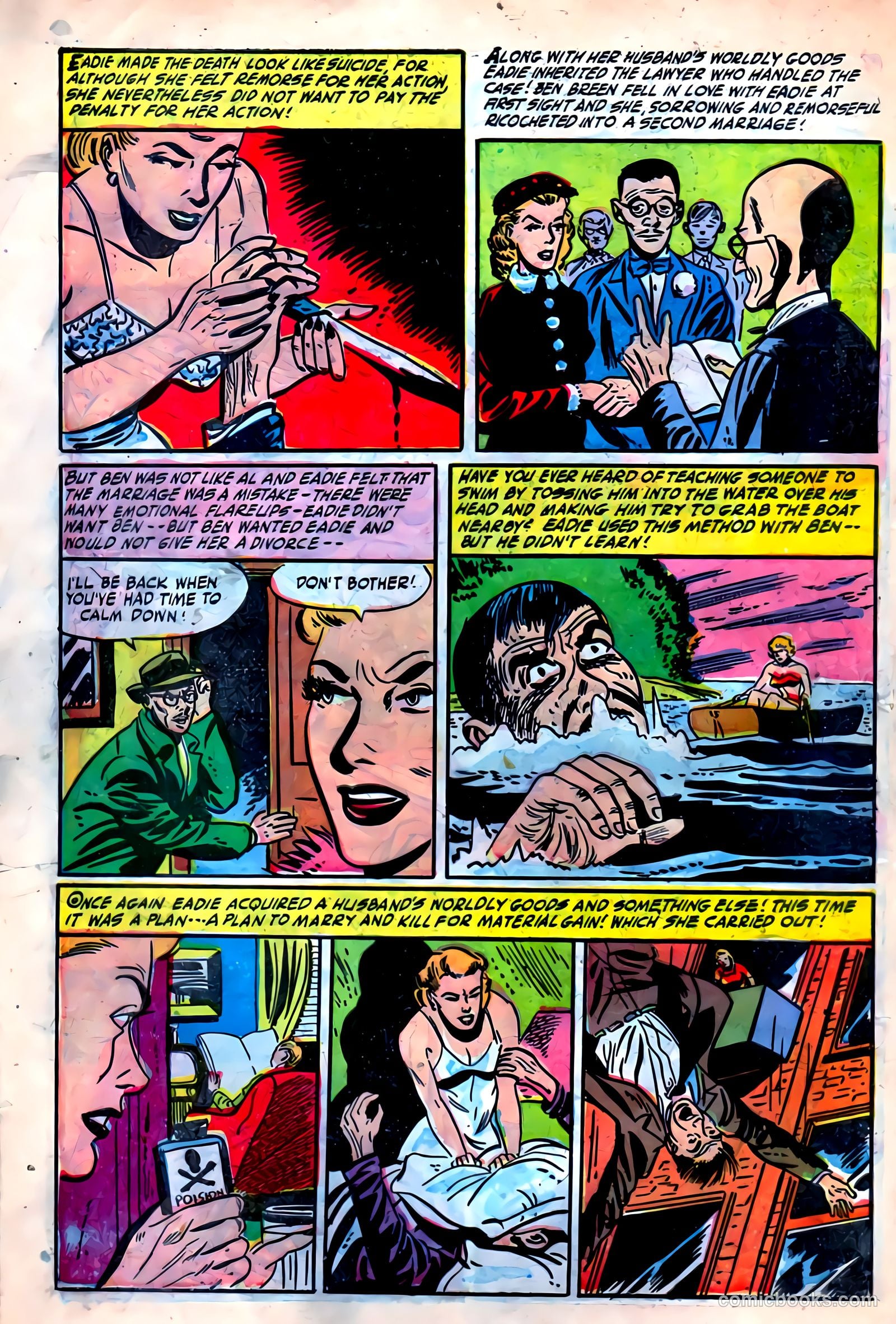 Weird Mysteries #11 (1954) — page 10 of 36