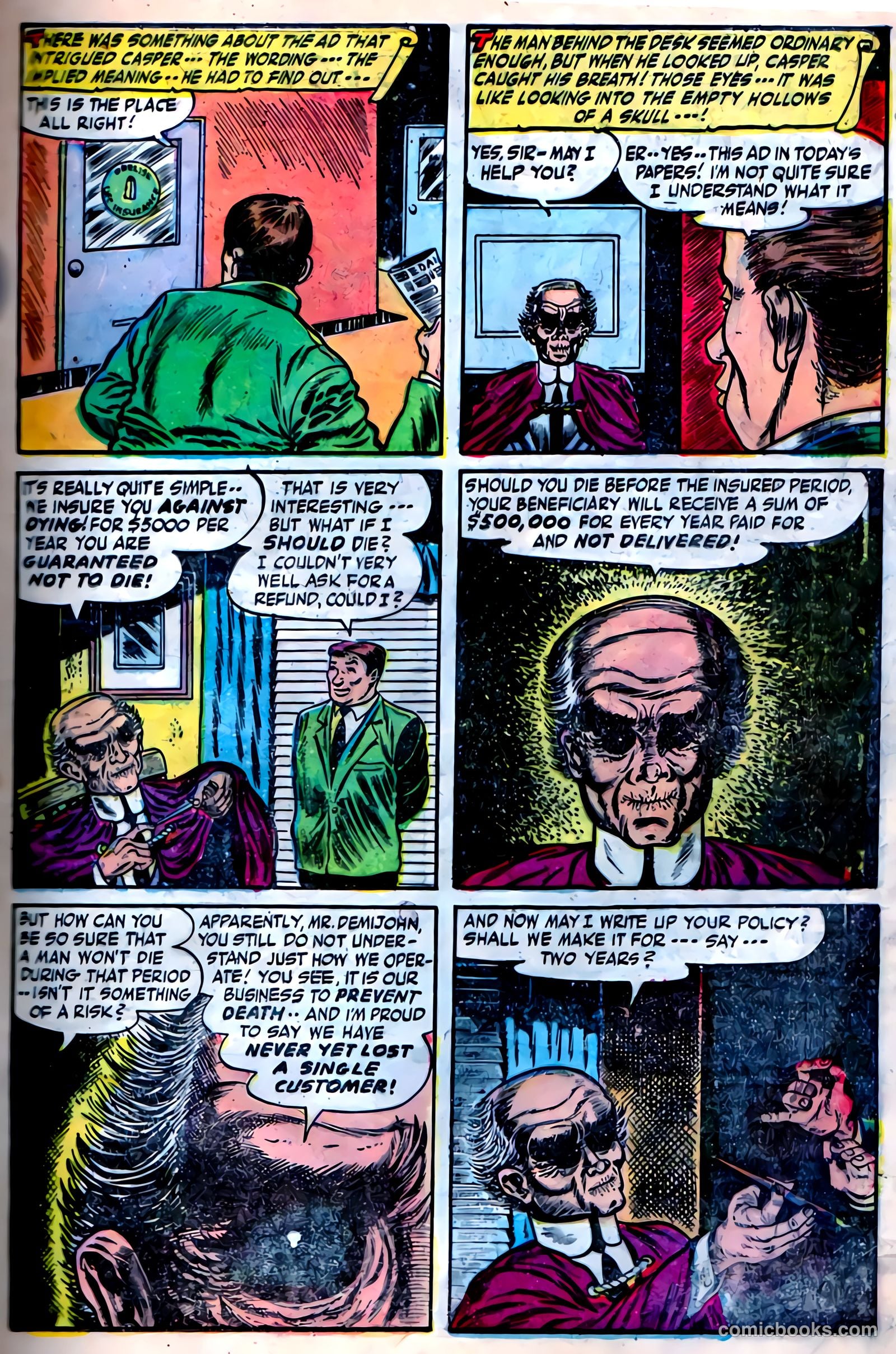 Weird Mysteries #11 (1954) — page 15 of 36