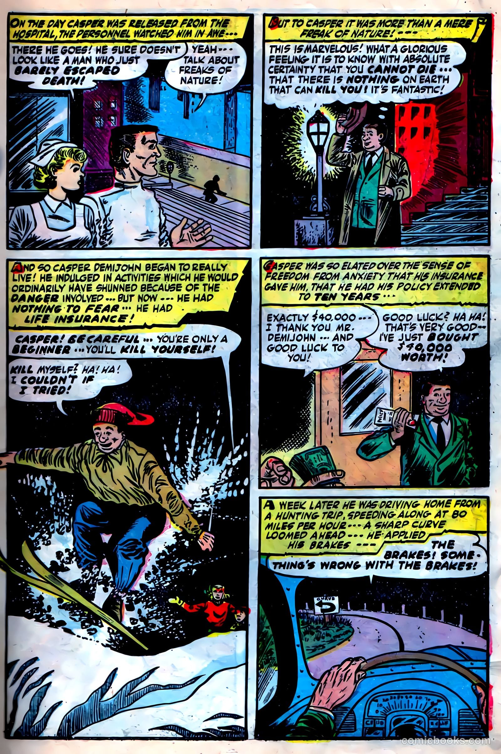 Weird Mysteries #11 (1954) — page 17 of 36
