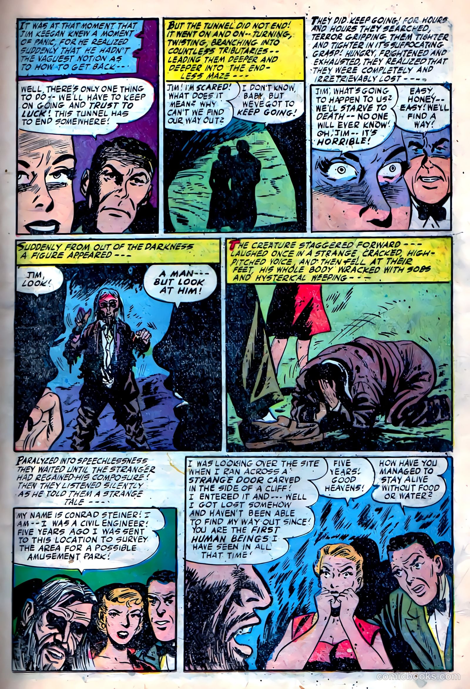 Weird Mysteries #11 (1954) — page 21 of 36