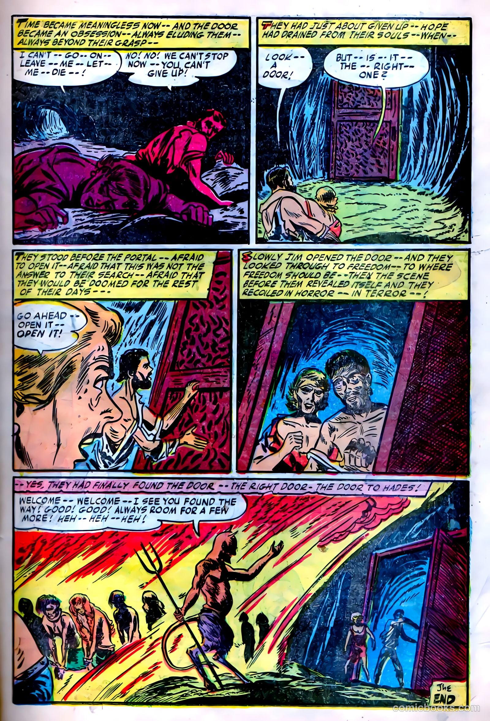 Weird Mysteries #11 (1954) — page 23 of 36