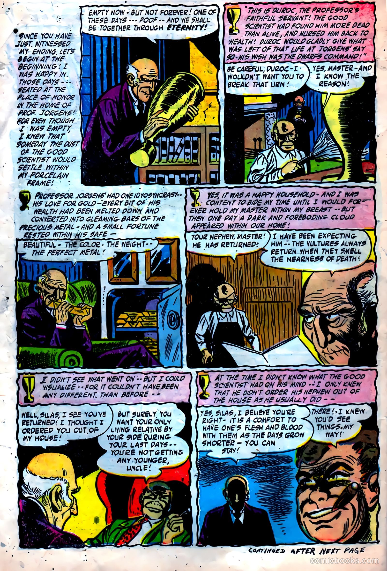 Weird Mysteries #11 (1954) — page 28 of 36