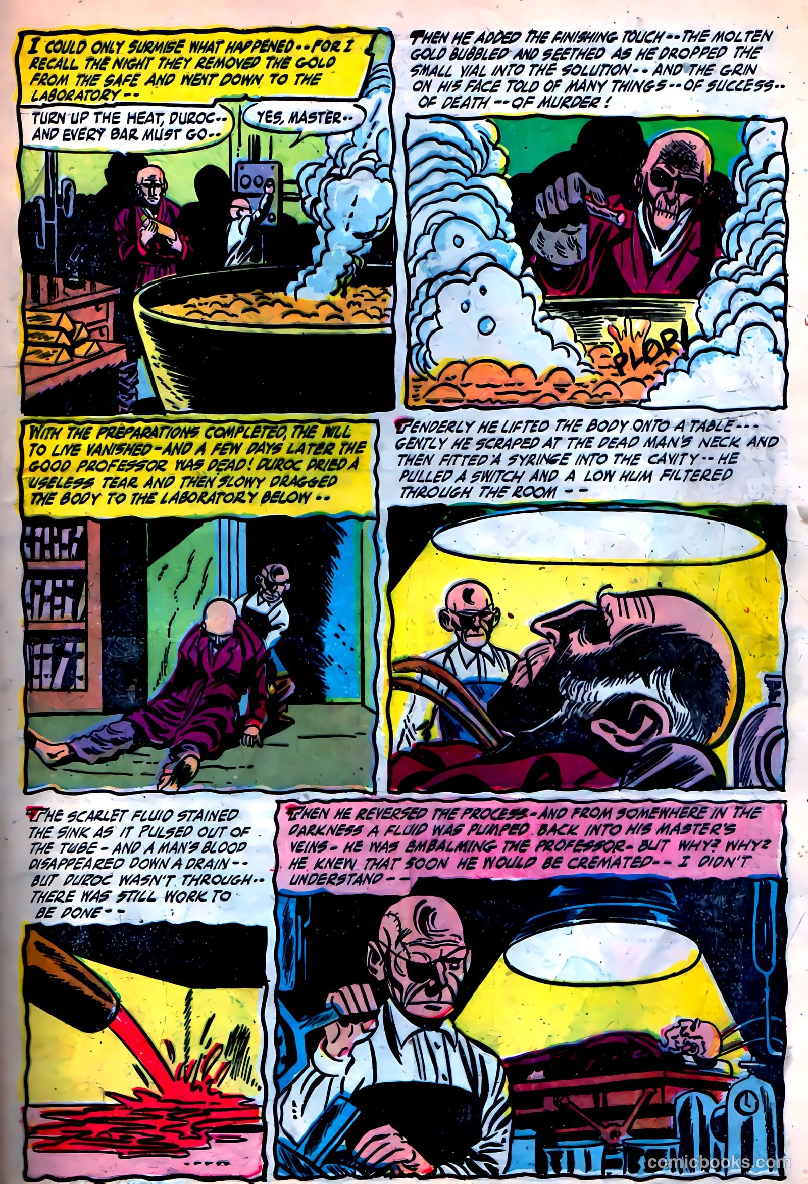 Weird Mysteries #11 (1954) — page 31 of 36