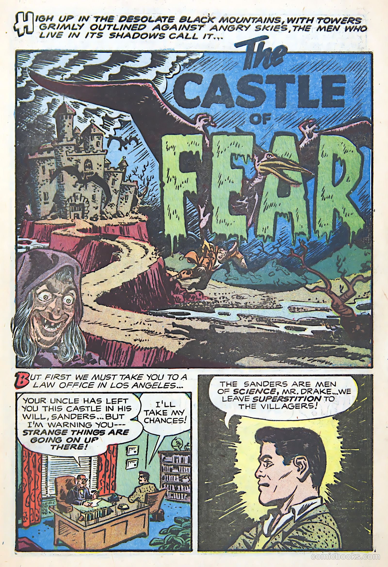 Weird Mysteries #12 (1954) — page 3 of 36
