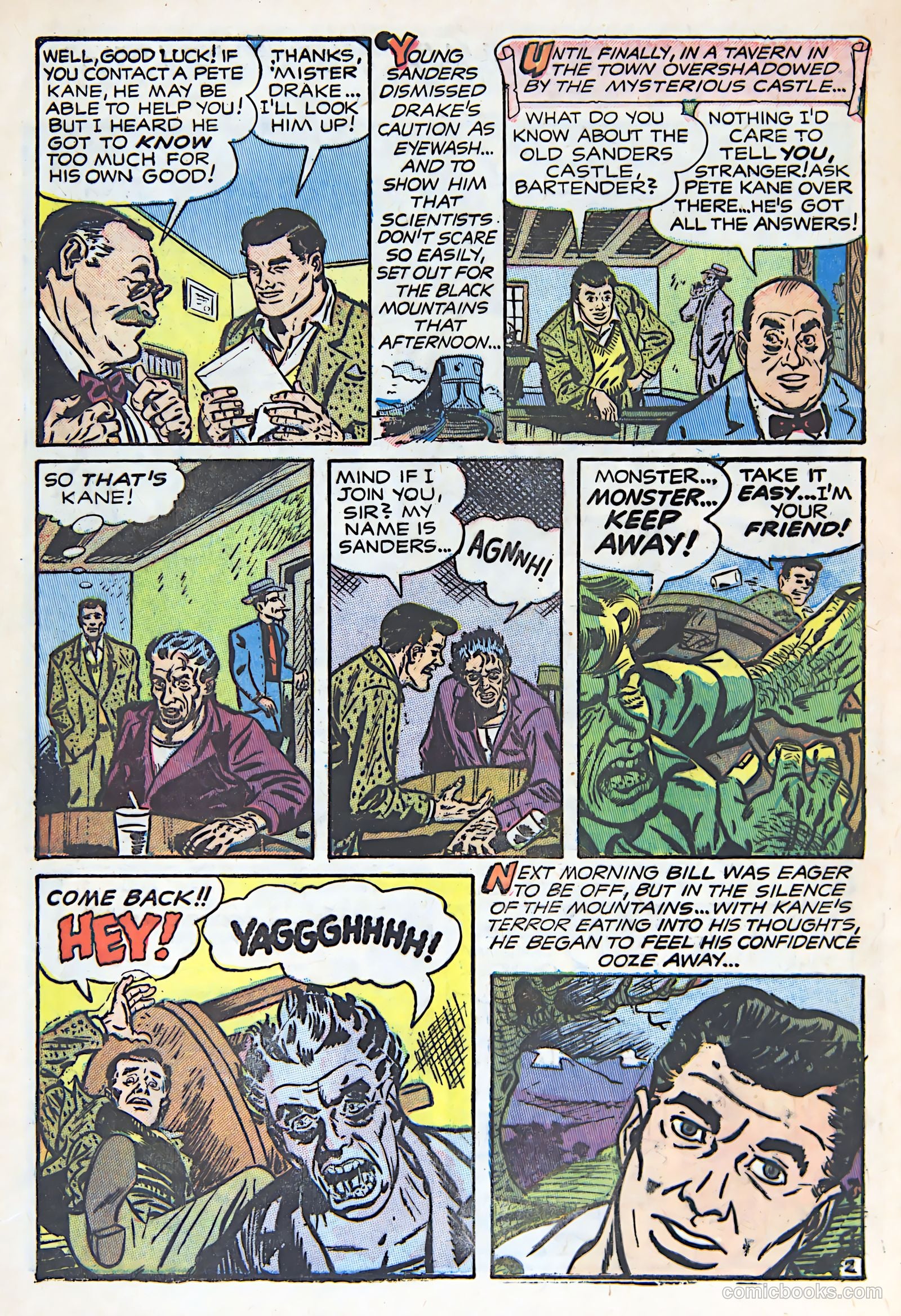 Weird Mysteries #12 (1954) — page 4 of 36