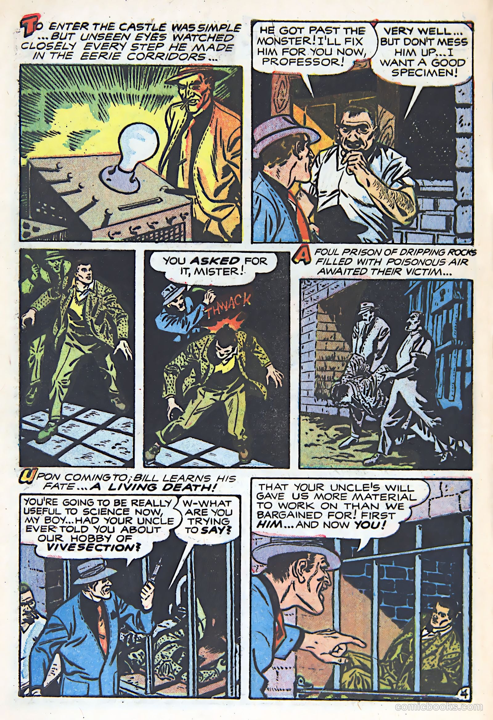 Weird Mysteries #12 (1954) — page 6 of 36
