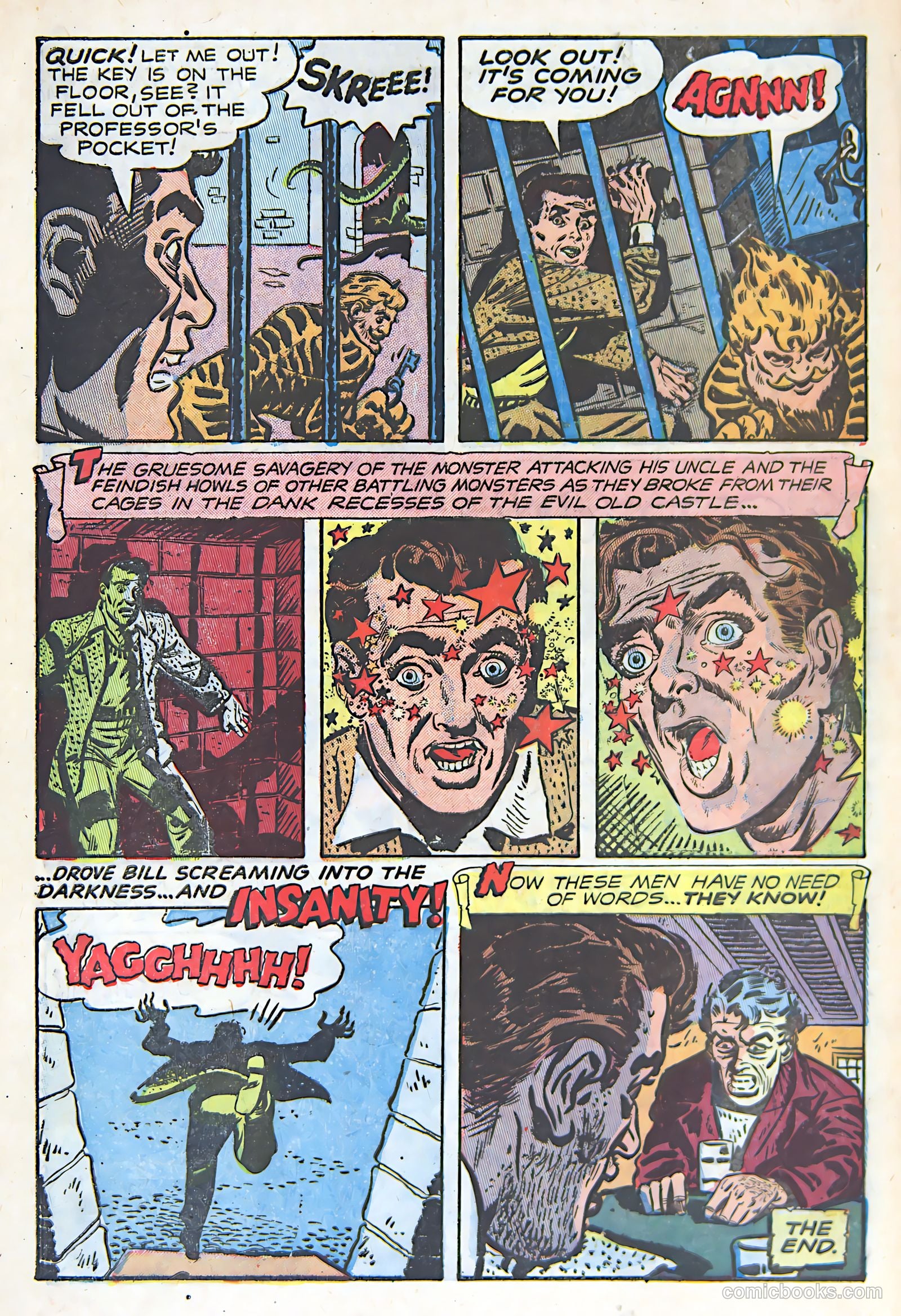 Weird Mysteries #12 (1954) — page 8 of 36