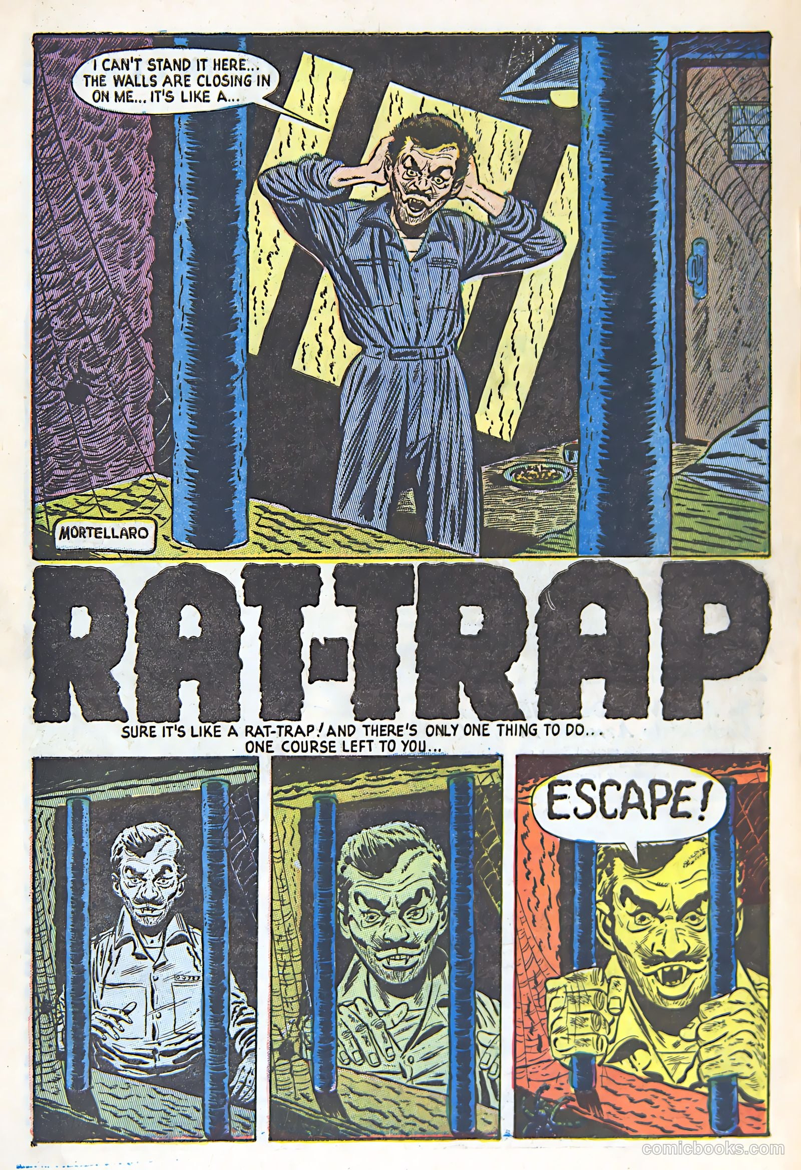 Weird Mysteries #12 (1954) — page 10 of 36