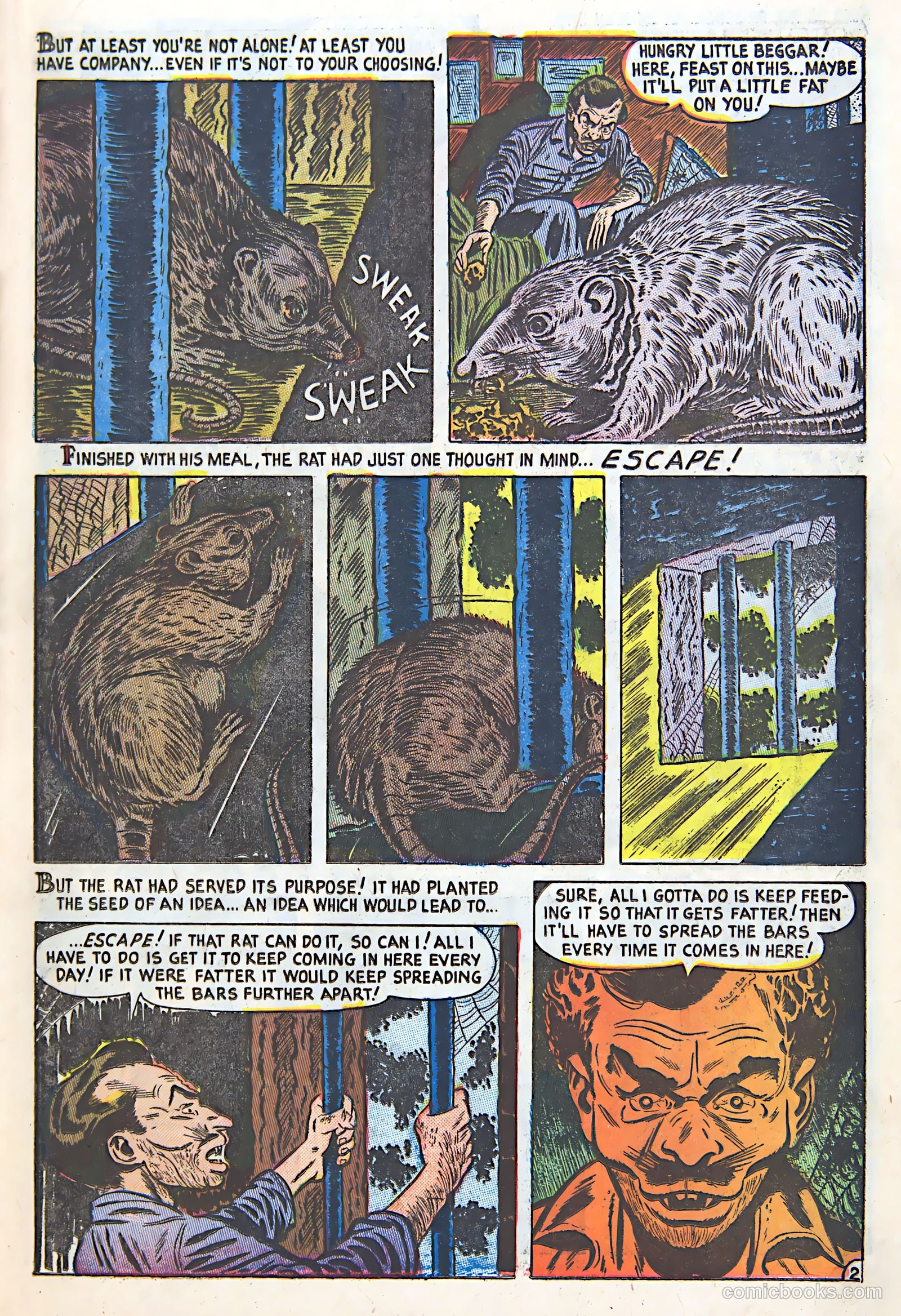 Weird Mysteries #12 (1954) — page 11 of 36