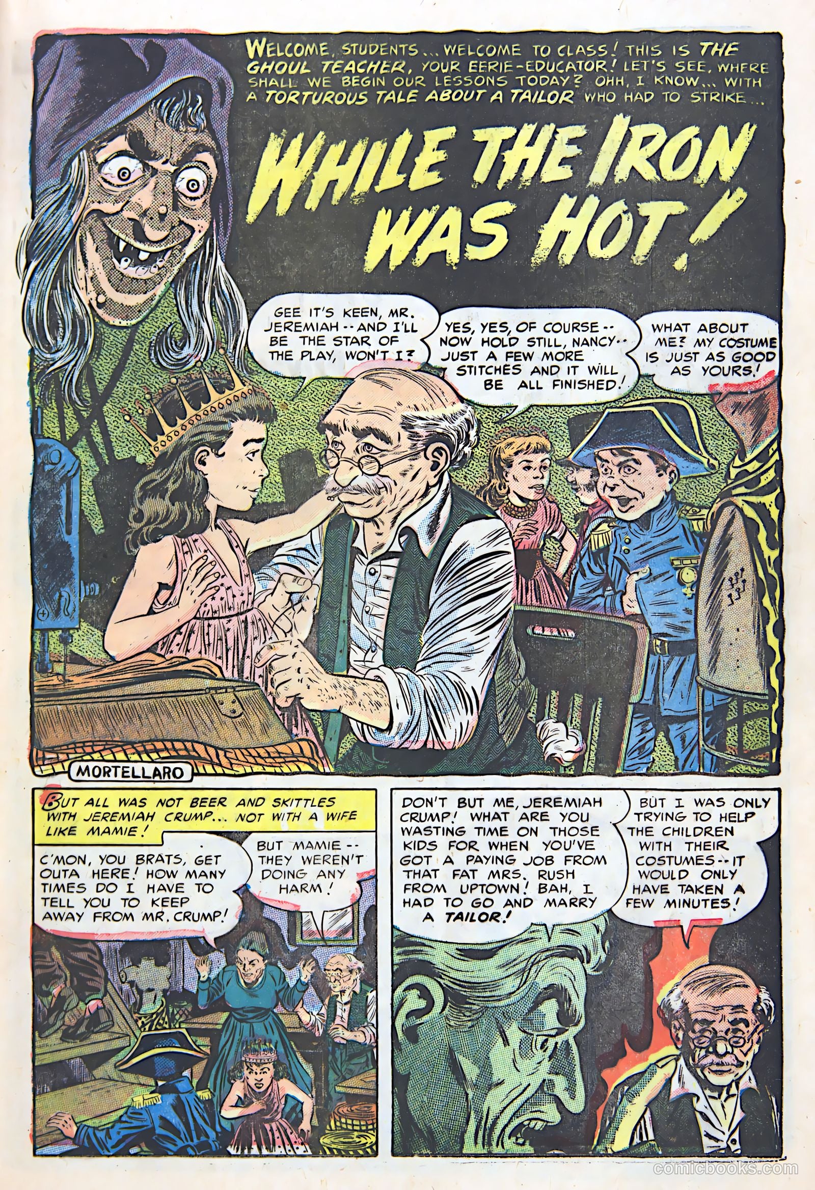 Weird Mysteries #12 (1954) — page 17 of 36