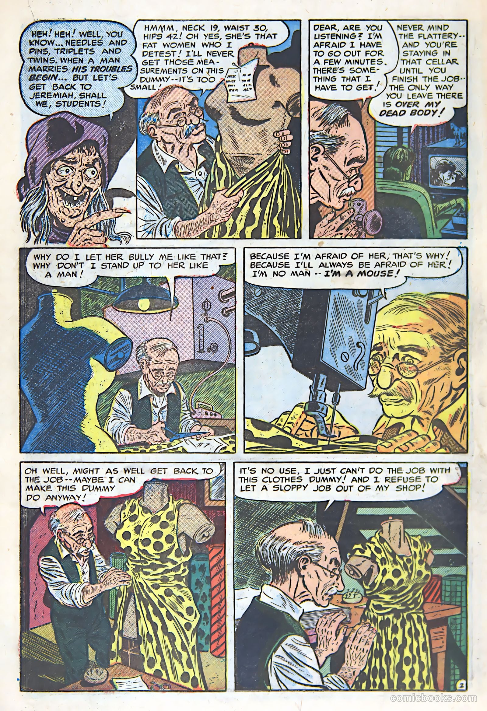 Weird Mysteries #12 (1954) — page 18 of 36