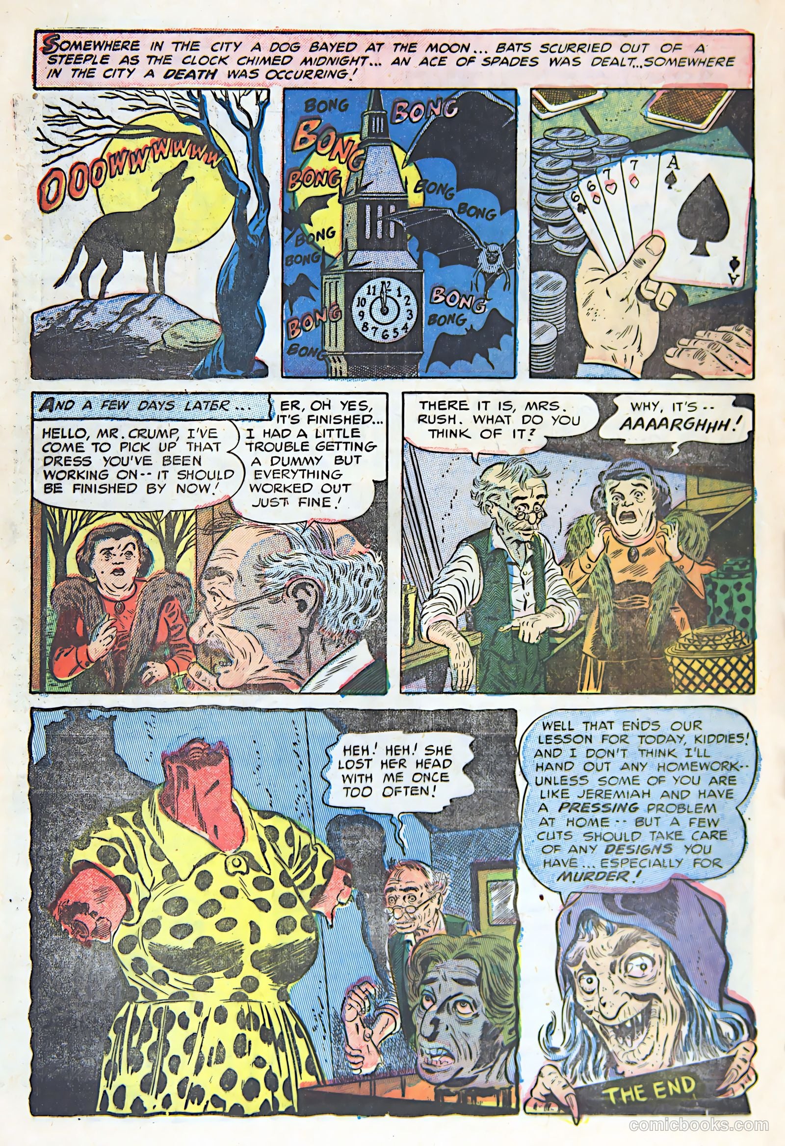 Weird Mysteries #12 (1954) — page 20 of 36