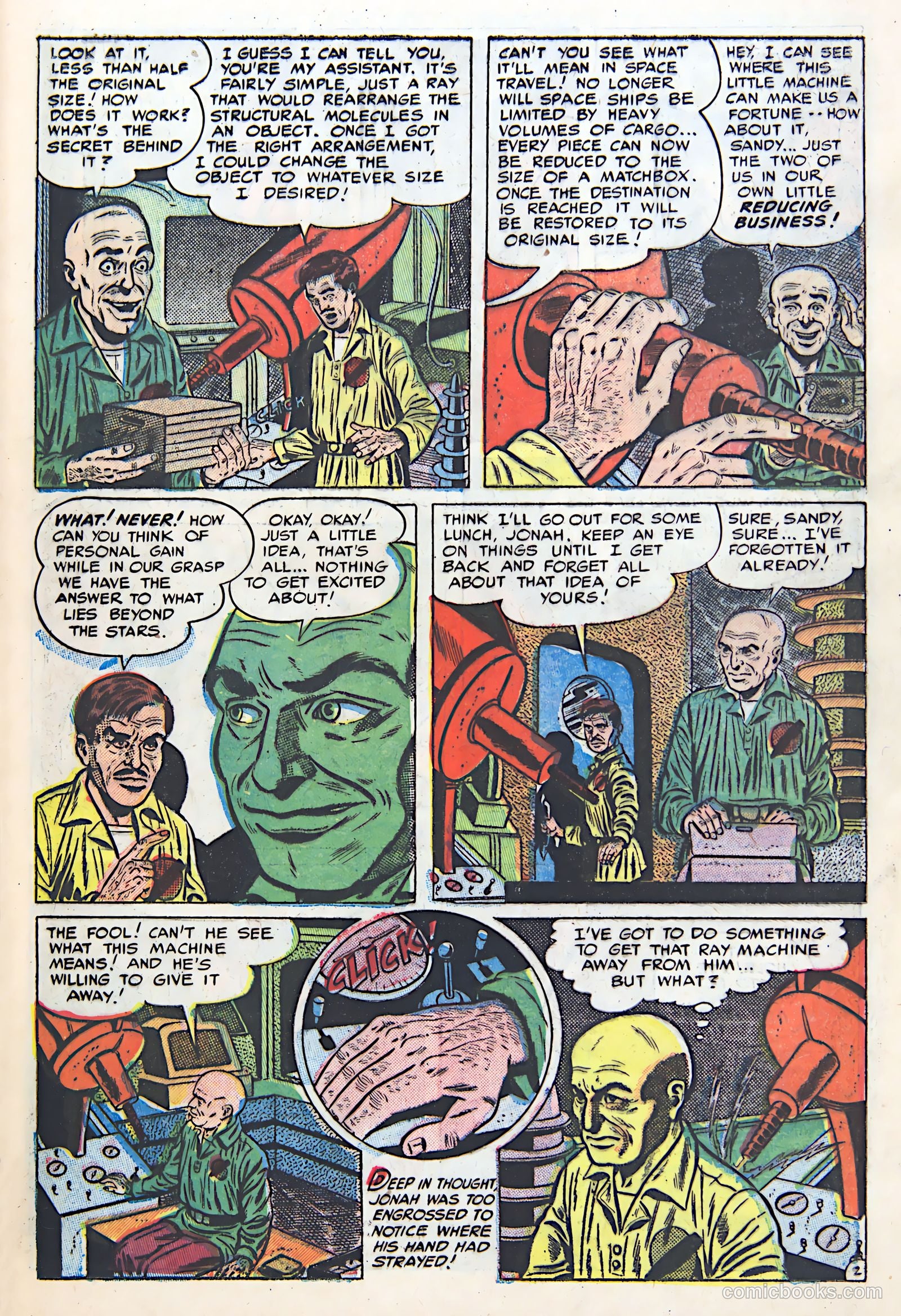 Weird Mysteries #12 (1954) — page 23 of 36