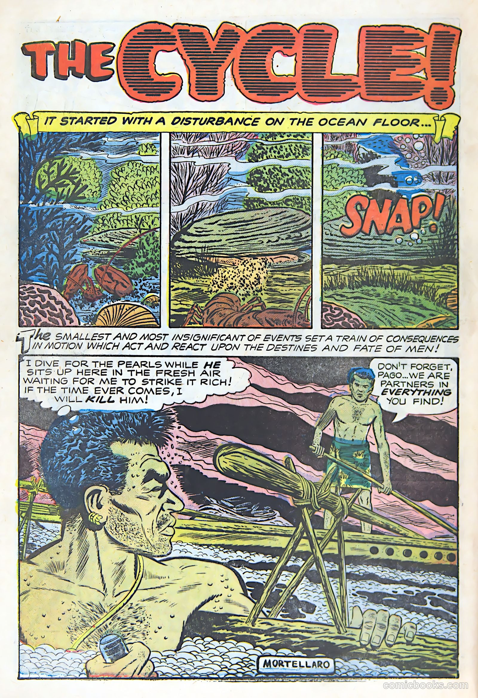 Weird Mysteries #12 (1954) — page 28 of 36