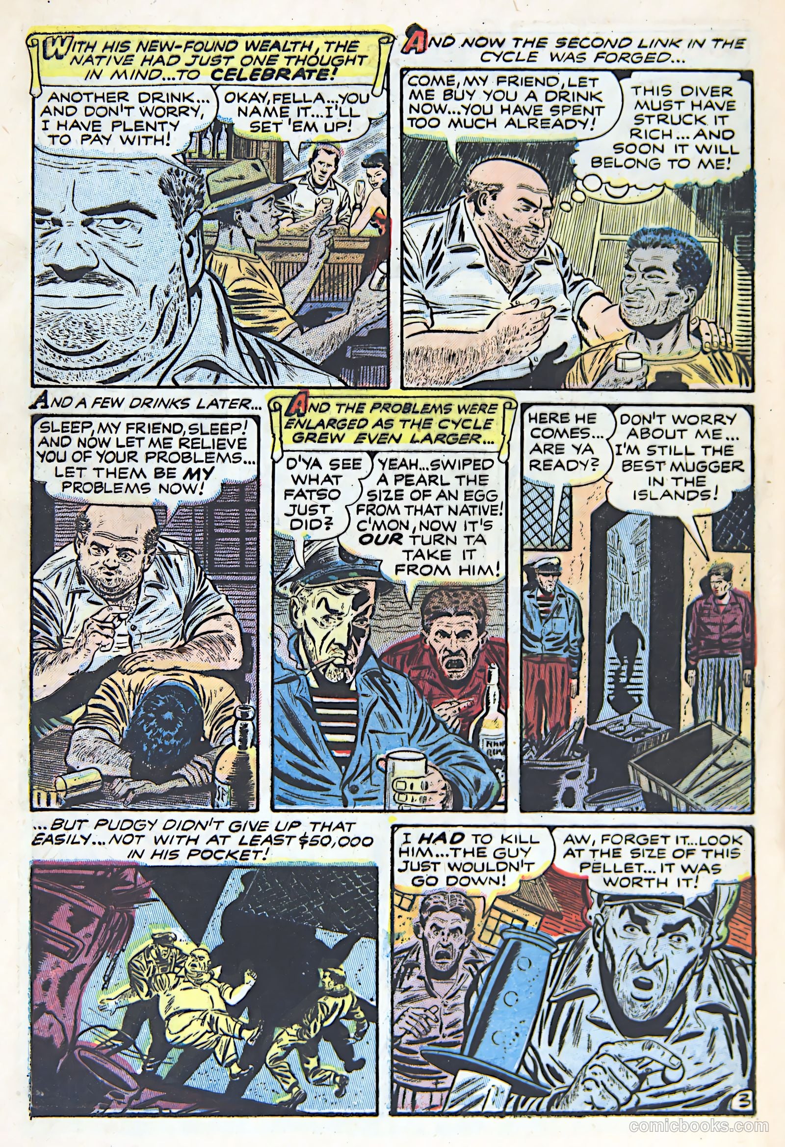 Weird Mysteries #12 (1954) — page 30 of 36