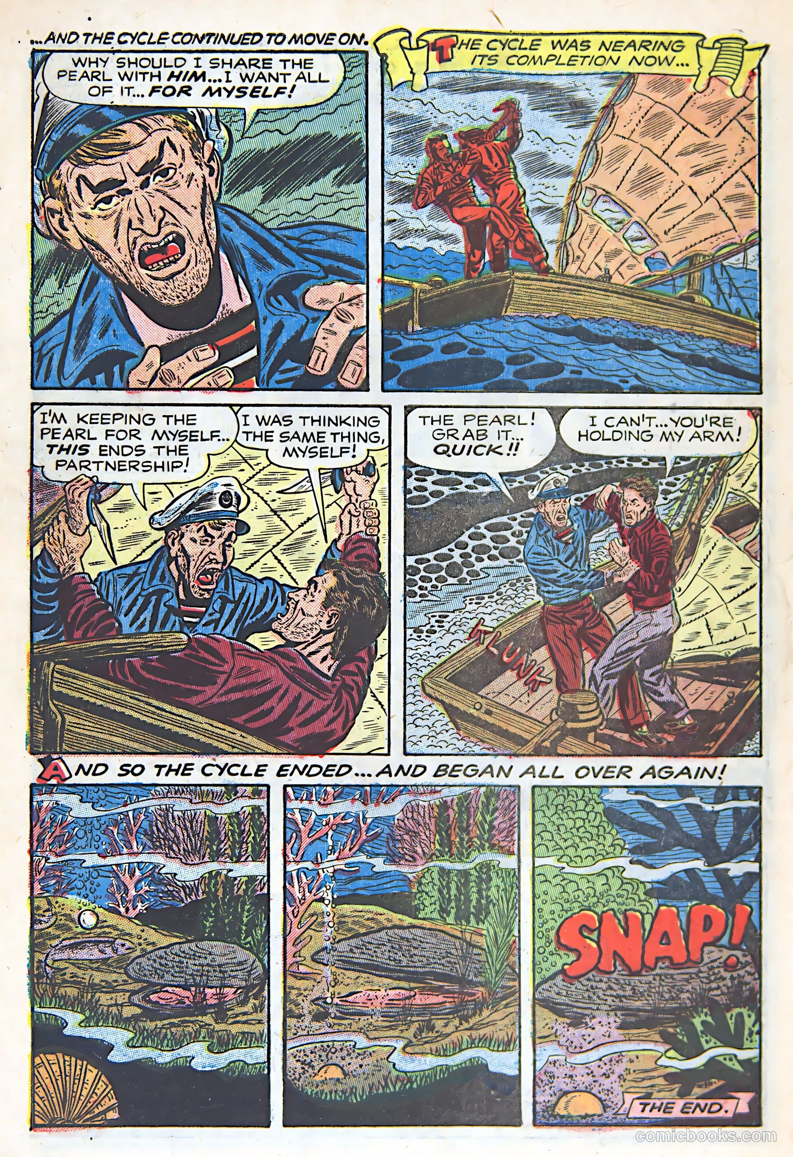 Weird Mysteries #12 (1954) — page 32 of 36