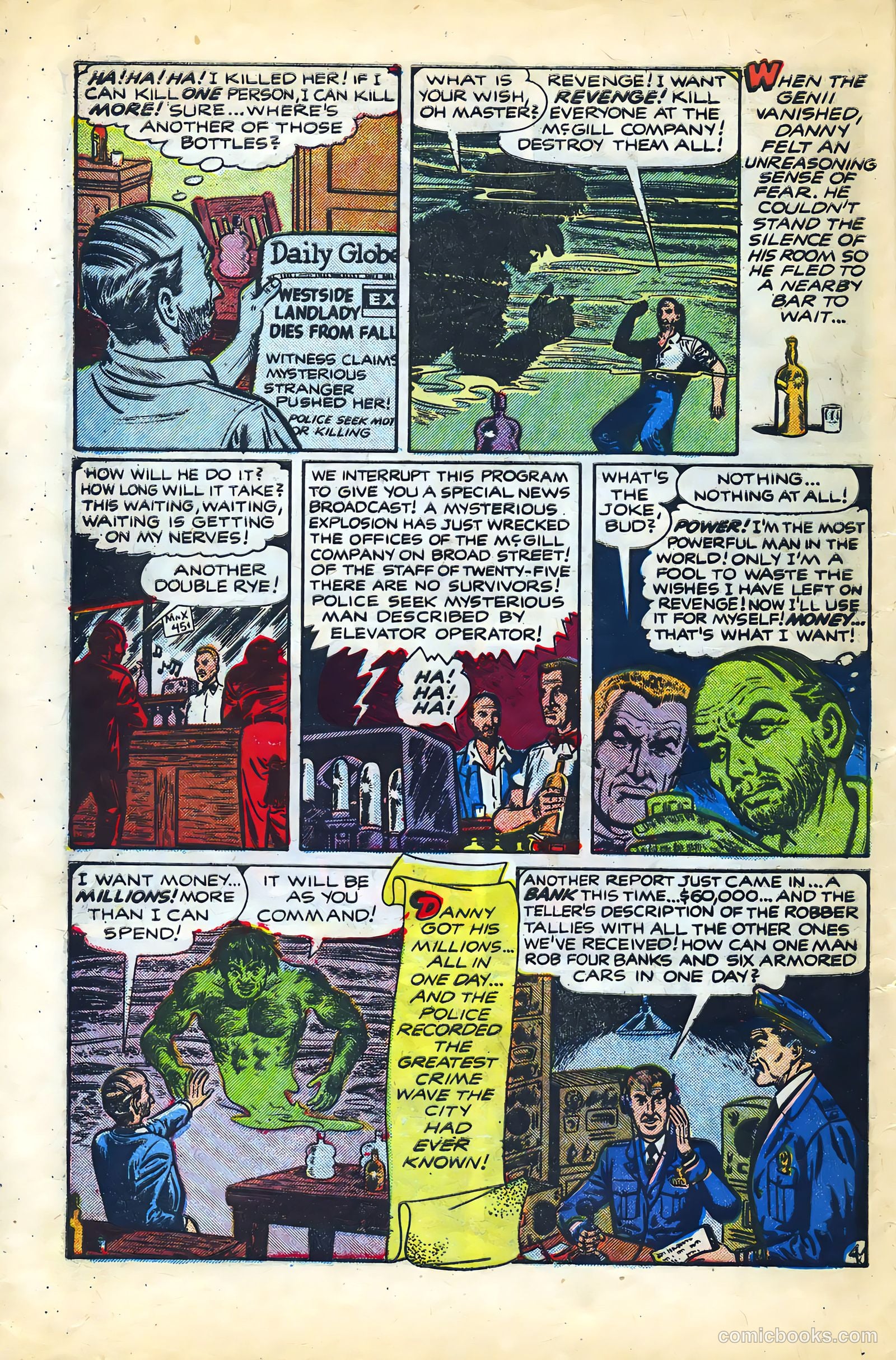 Weird Mysteries #2 (1952) — page 6 of 36