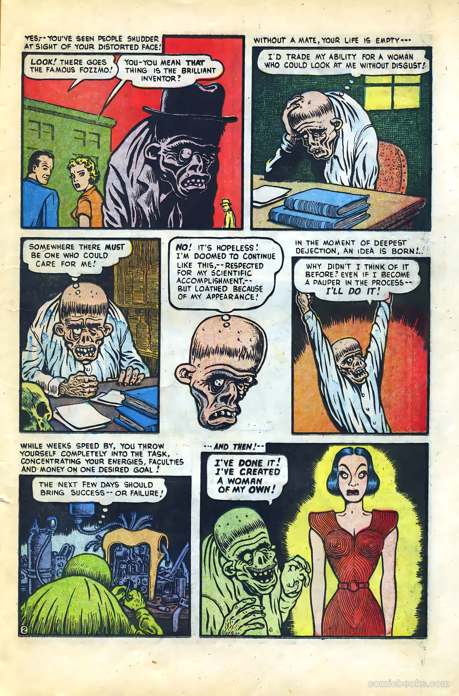 Weird Mysteries #2 (1952) — page 11 of 36