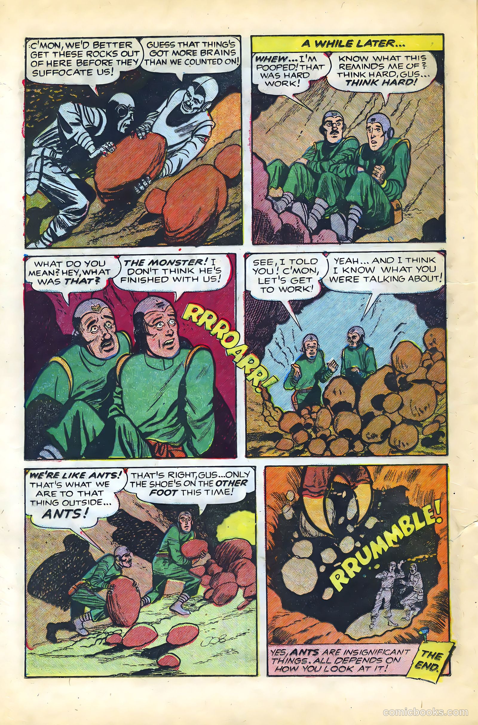 Weird Mysteries #2 (1952) — page 22 of 36