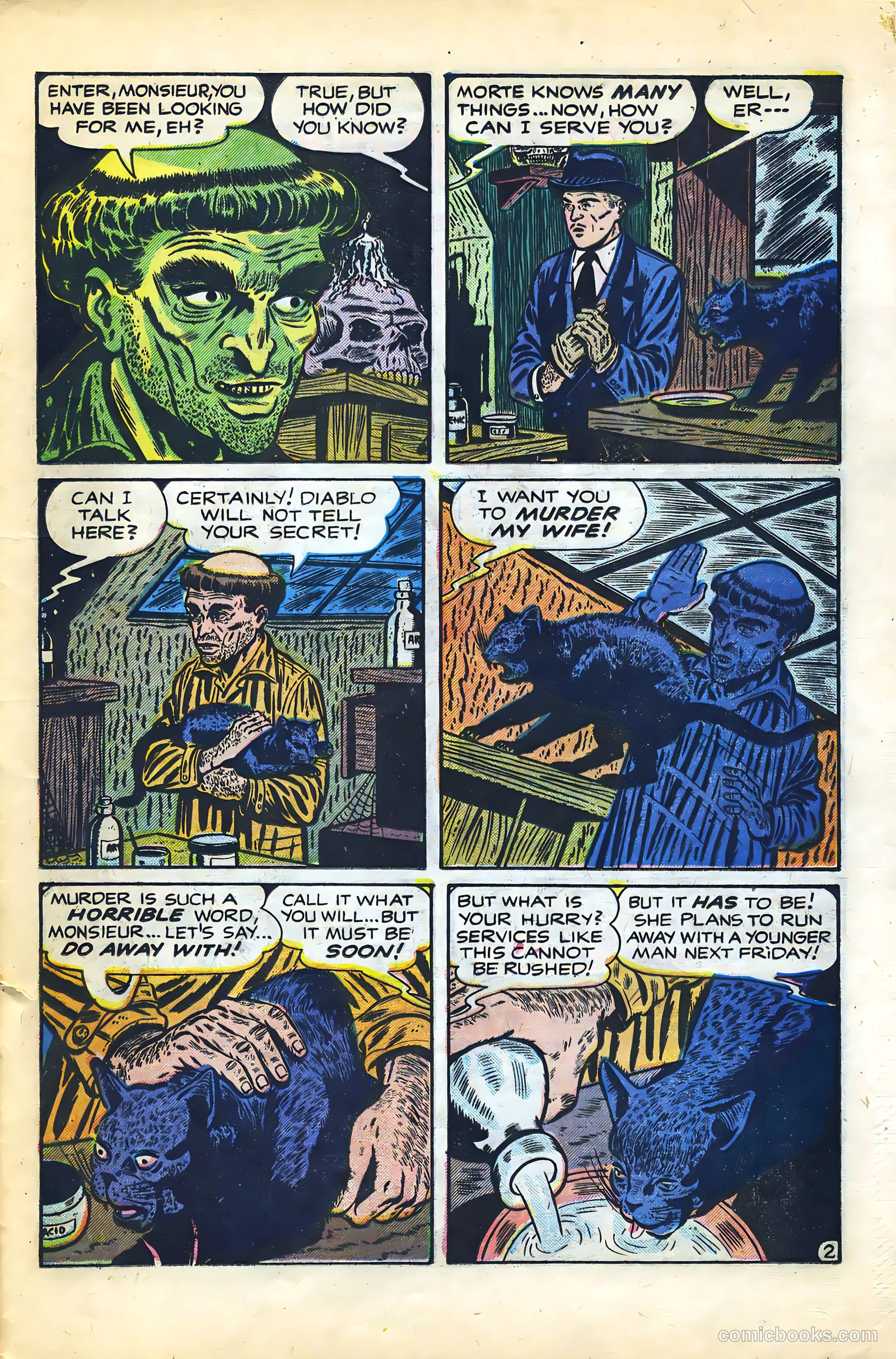 Weird Mysteries #2 (1952) — page 25 of 36