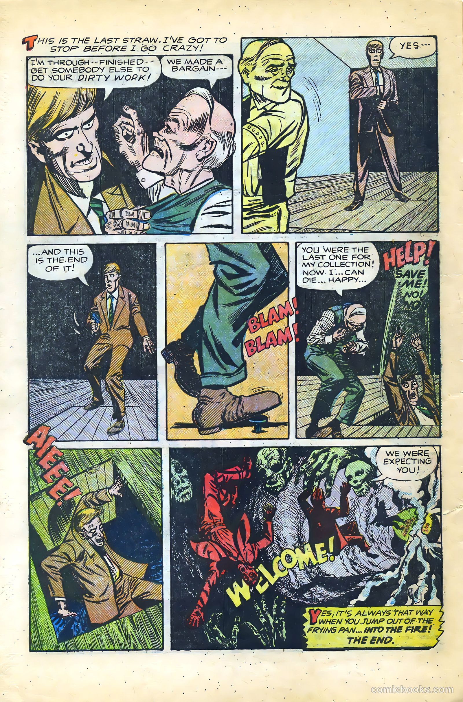 Weird Mysteries #2 (1952) — page 32 of 36