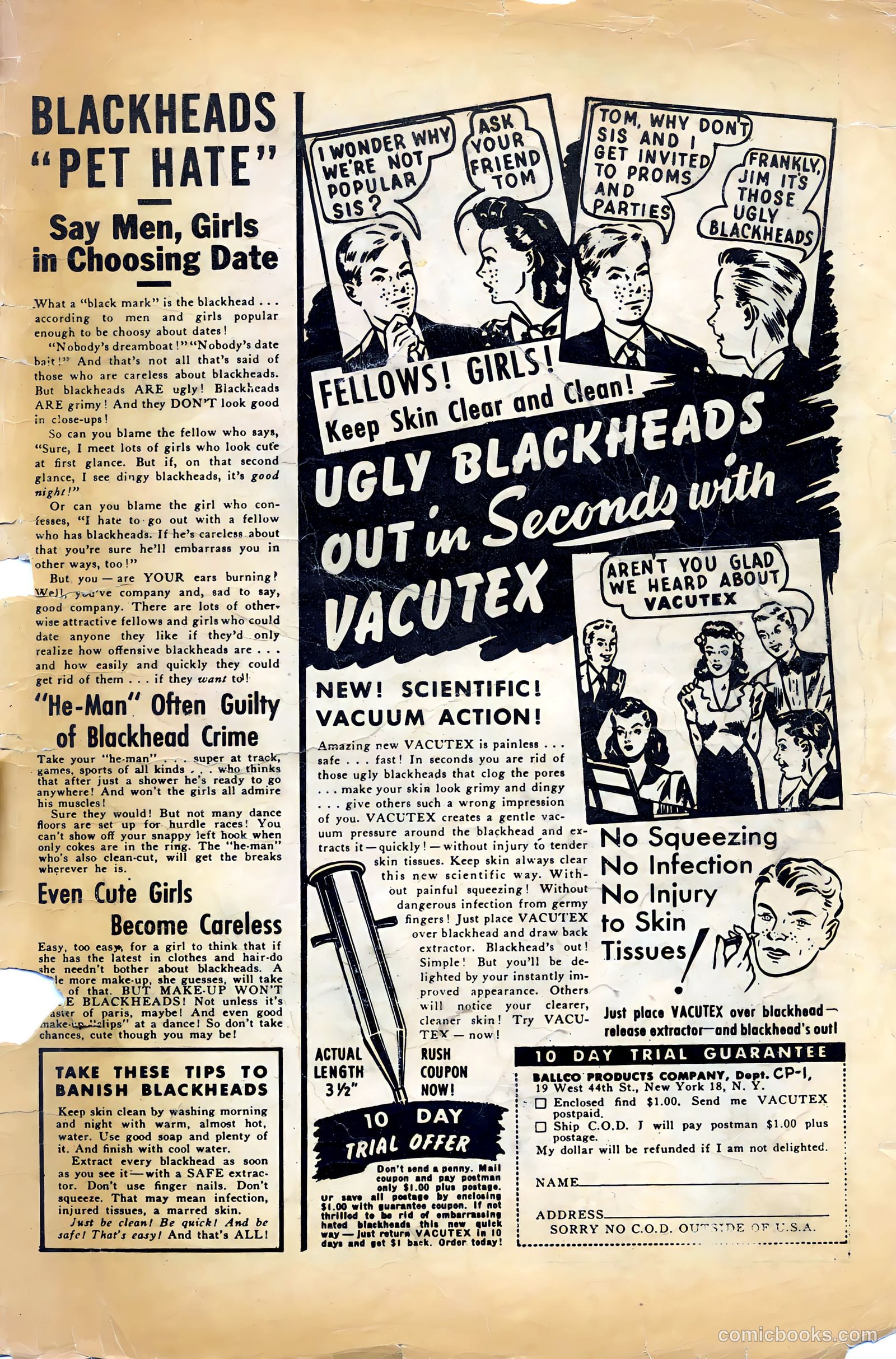 Weird Mysteries #2 (1952) — page 35 of 36