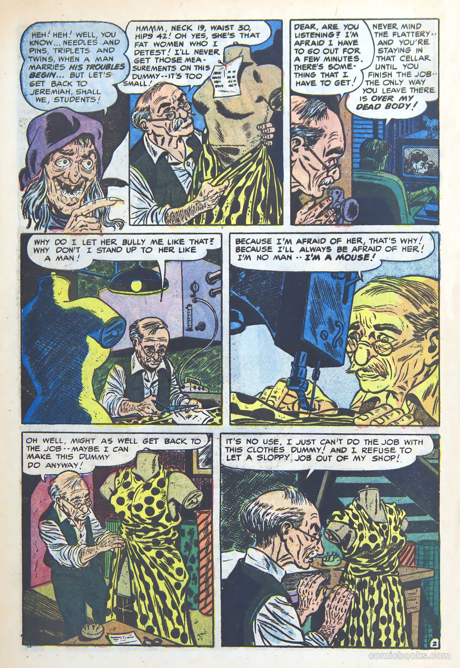 Weird Mysteries #3 (1953) — page 4 of 36
