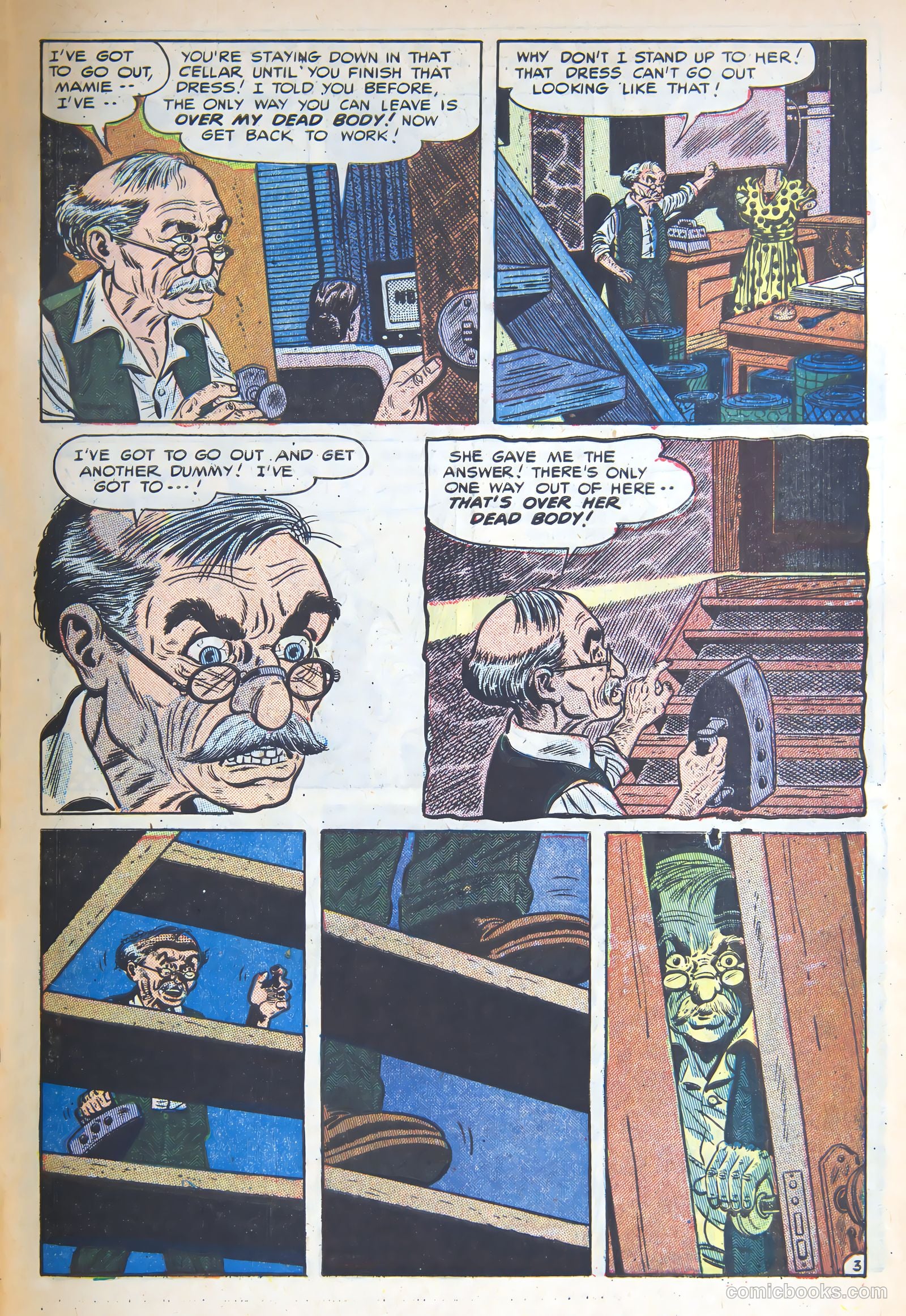 Weird Mysteries #3 (1953) — page 5 of 36