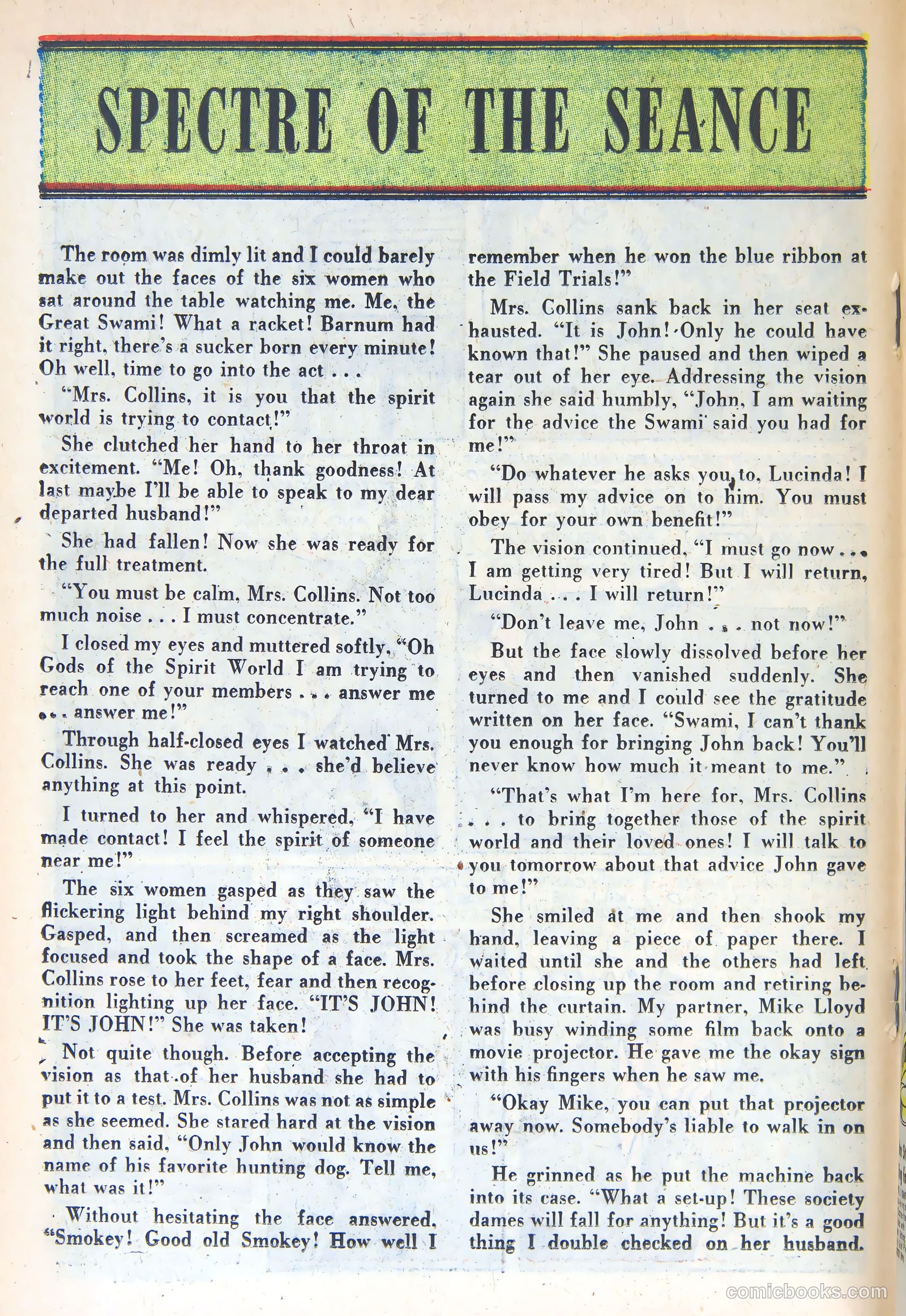 Weird Mysteries #3 (1953) — page 18 of 36
