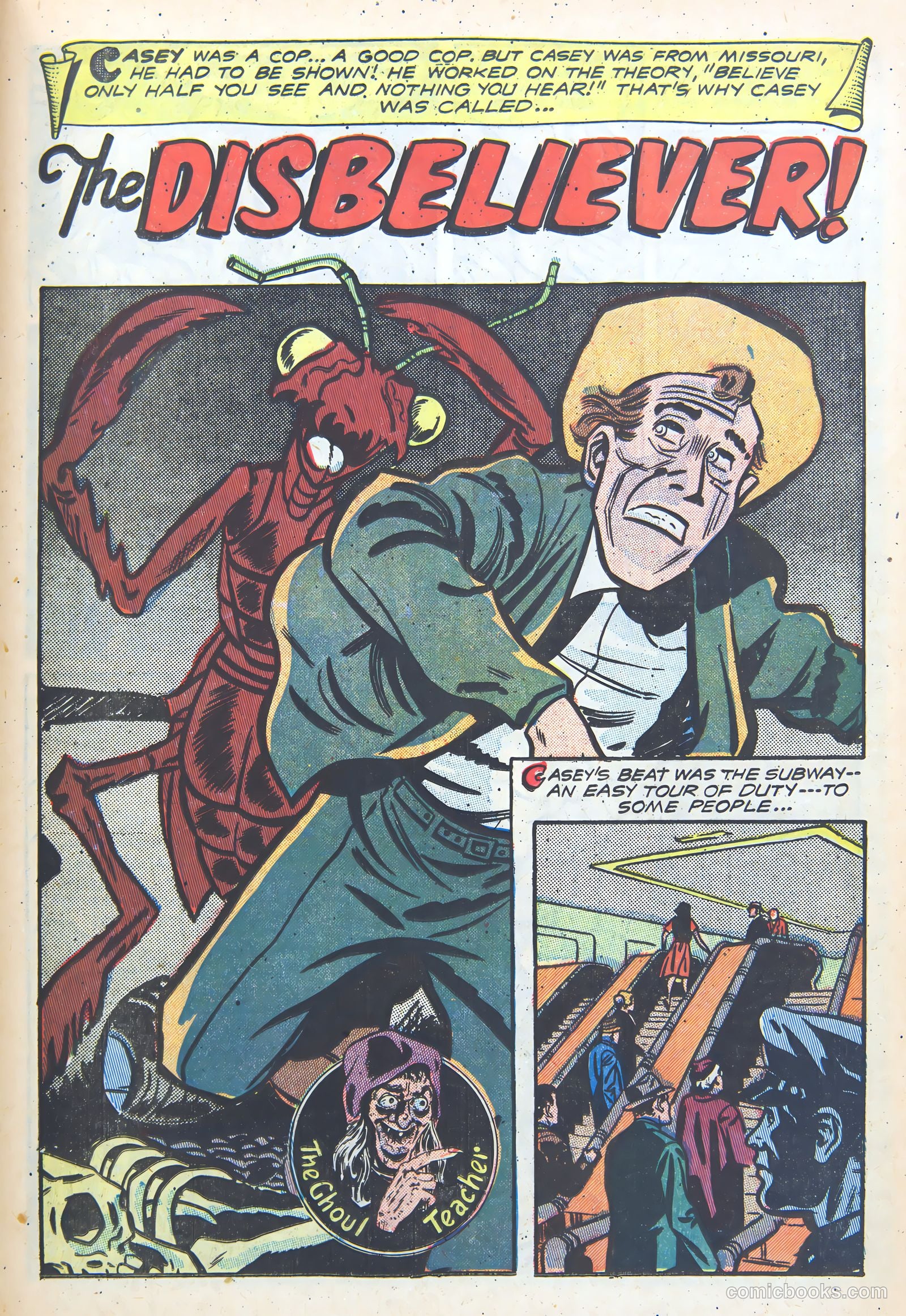 Weird Mysteries #3 (1953) — page 21 of 36