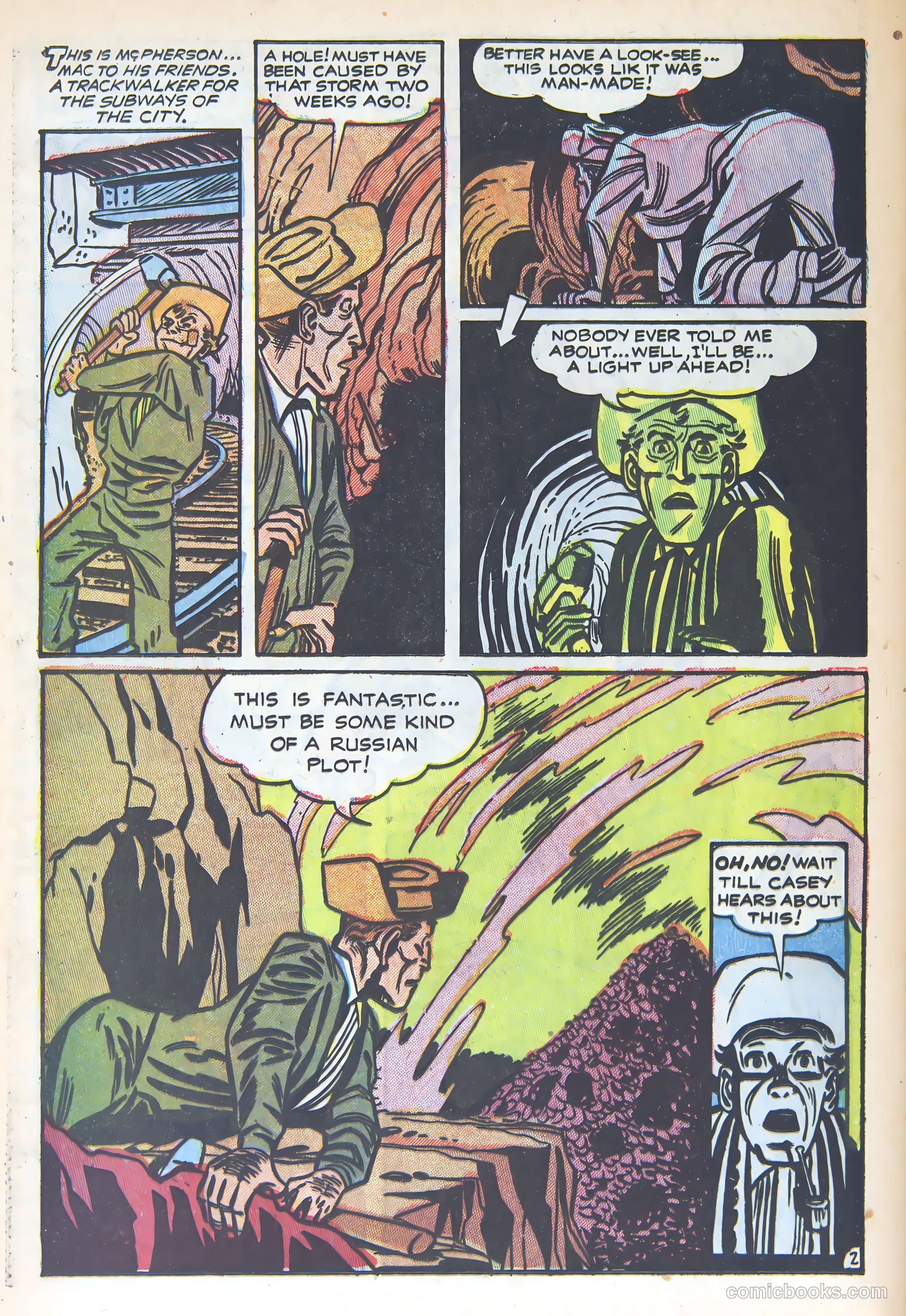 Weird Mysteries #3 (1953) — page 22 of 36