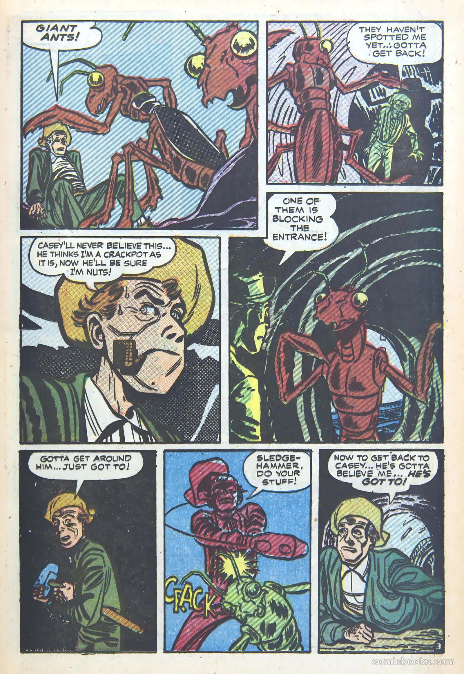 Weird Mysteries #3 (1953) — page 23 of 36