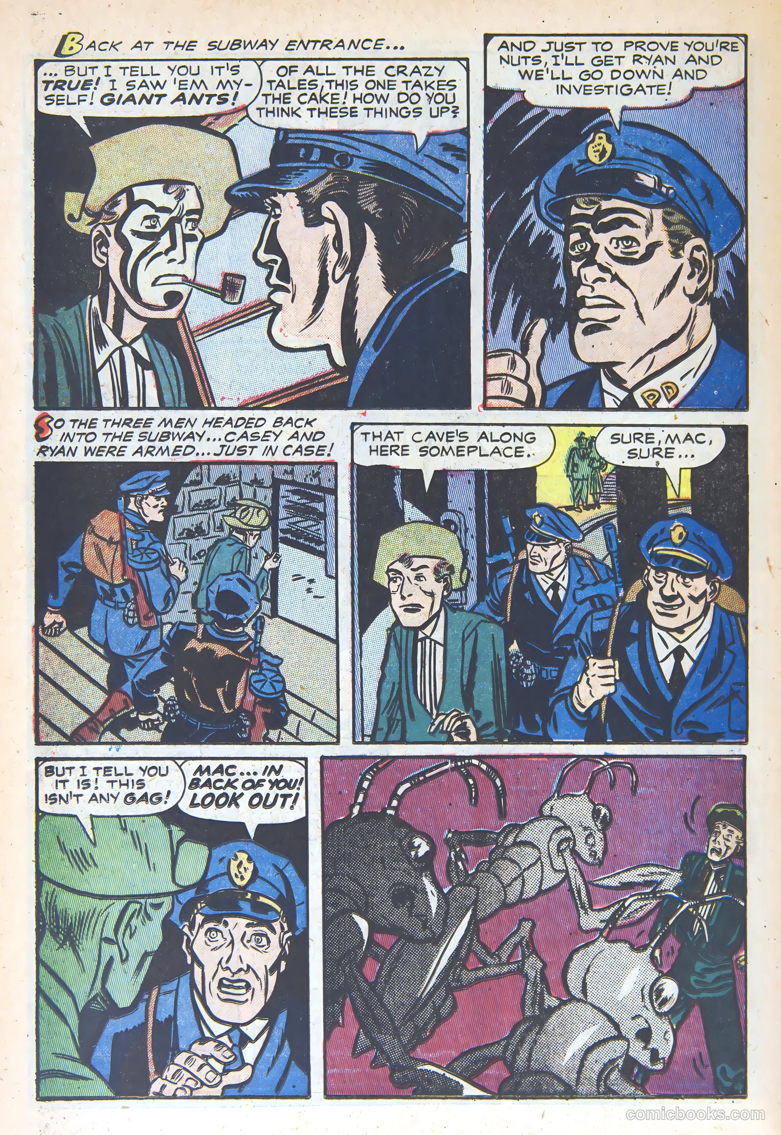 Weird Mysteries #3 (1953) — page 24 of 36