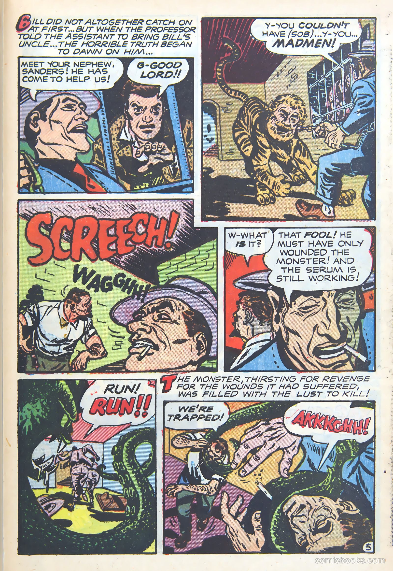 Weird Mysteries #3 (1953) — page 31 of 36