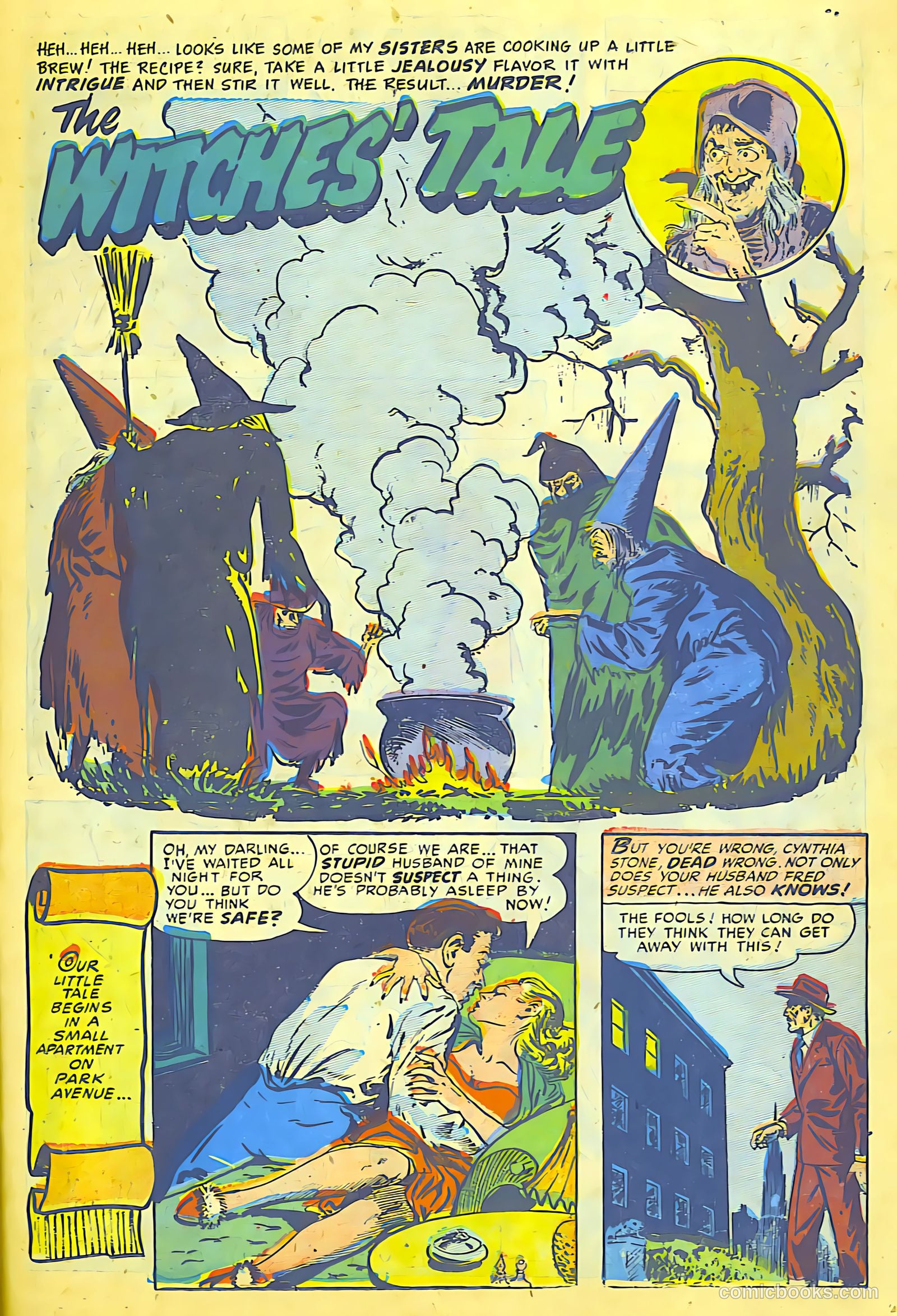 Weird Mysteries #4 (1953) — page 18 of 27