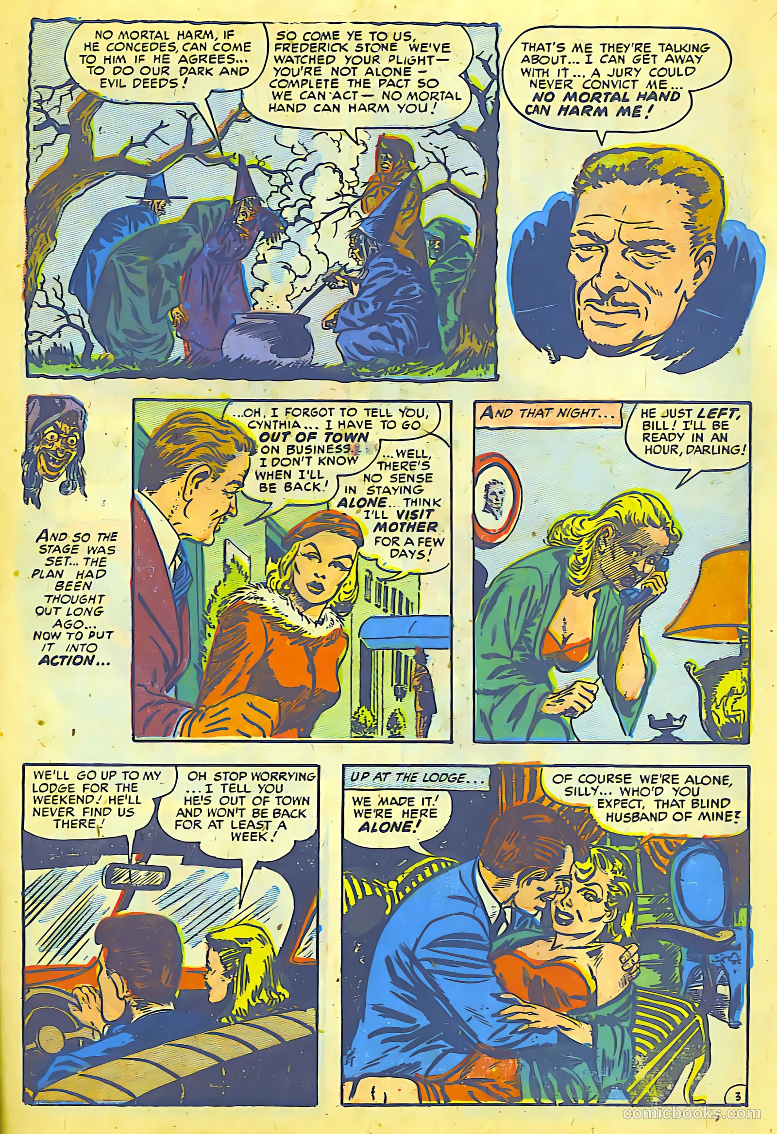 Weird Mysteries #4 (1953) — page 20 of 27
