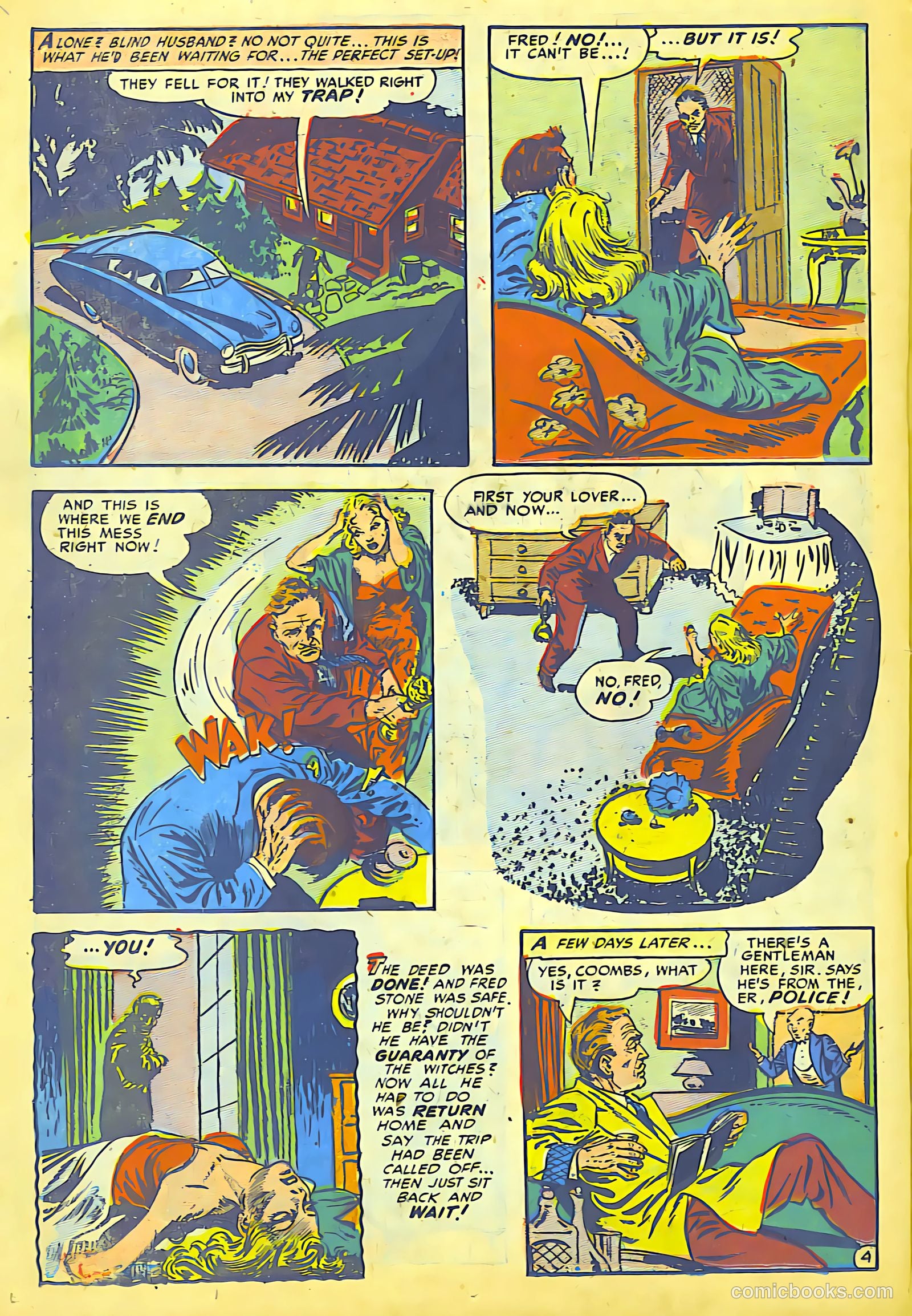 Weird Mysteries #4 (1953) — page 21 of 27