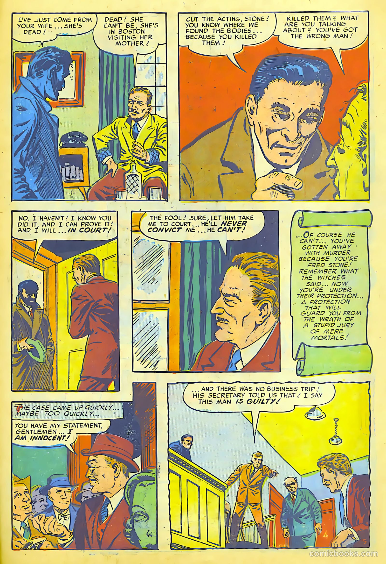 Weird Mysteries #4 (1953) — page 22 of 27