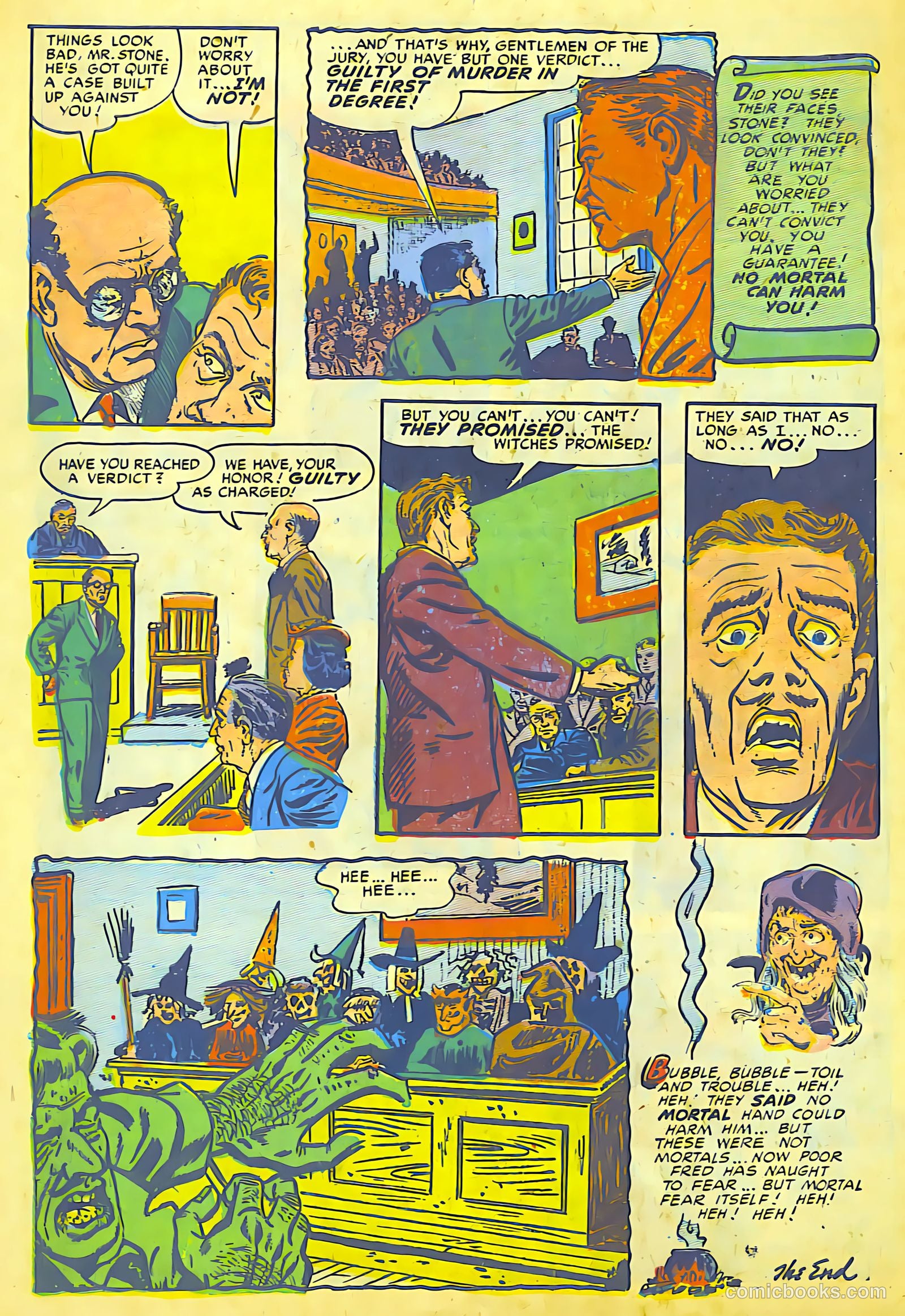 Weird Mysteries #4 (1953) — page 23 of 27