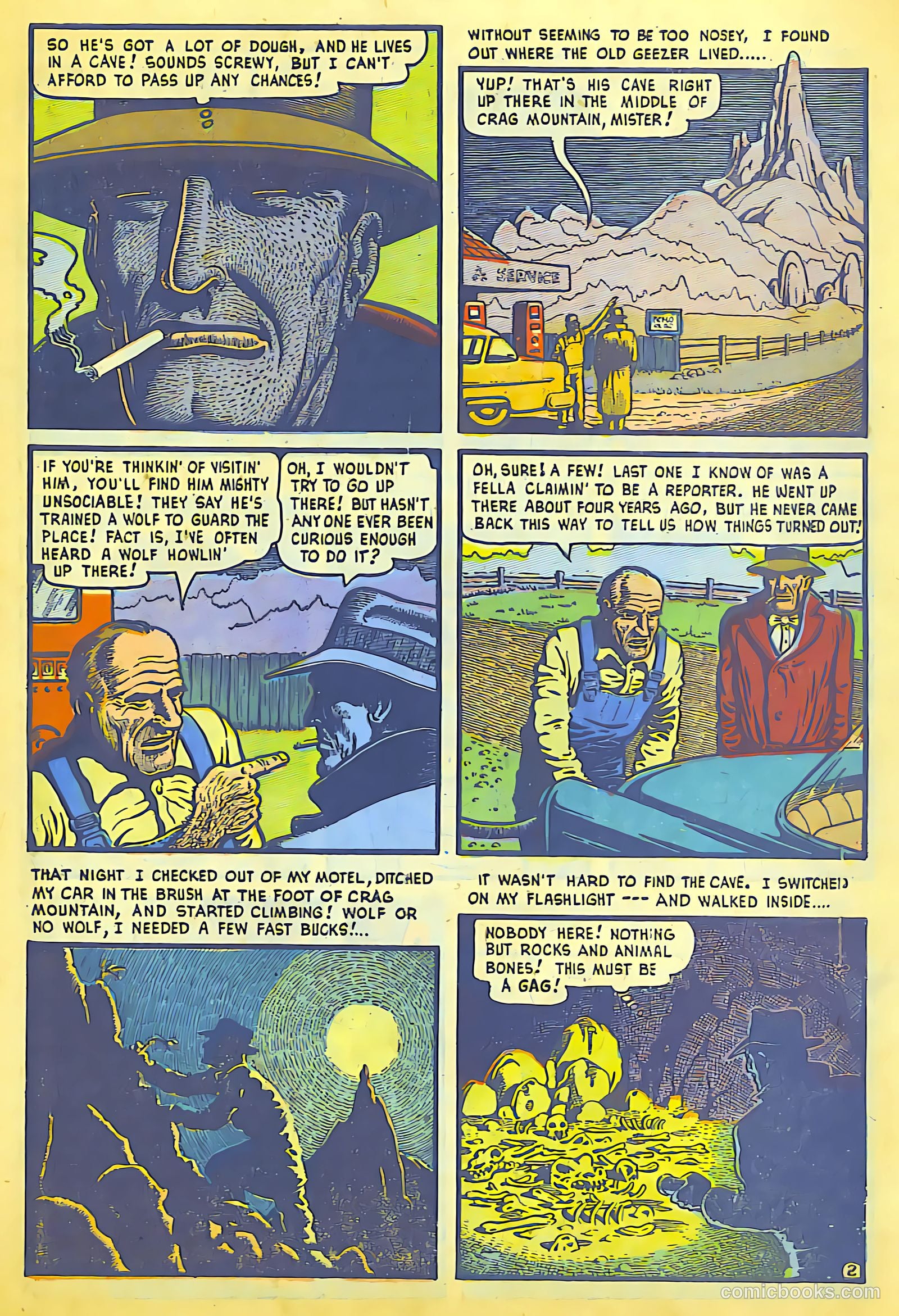 Weird Mysteries #4 (1953) — page 25 of 27