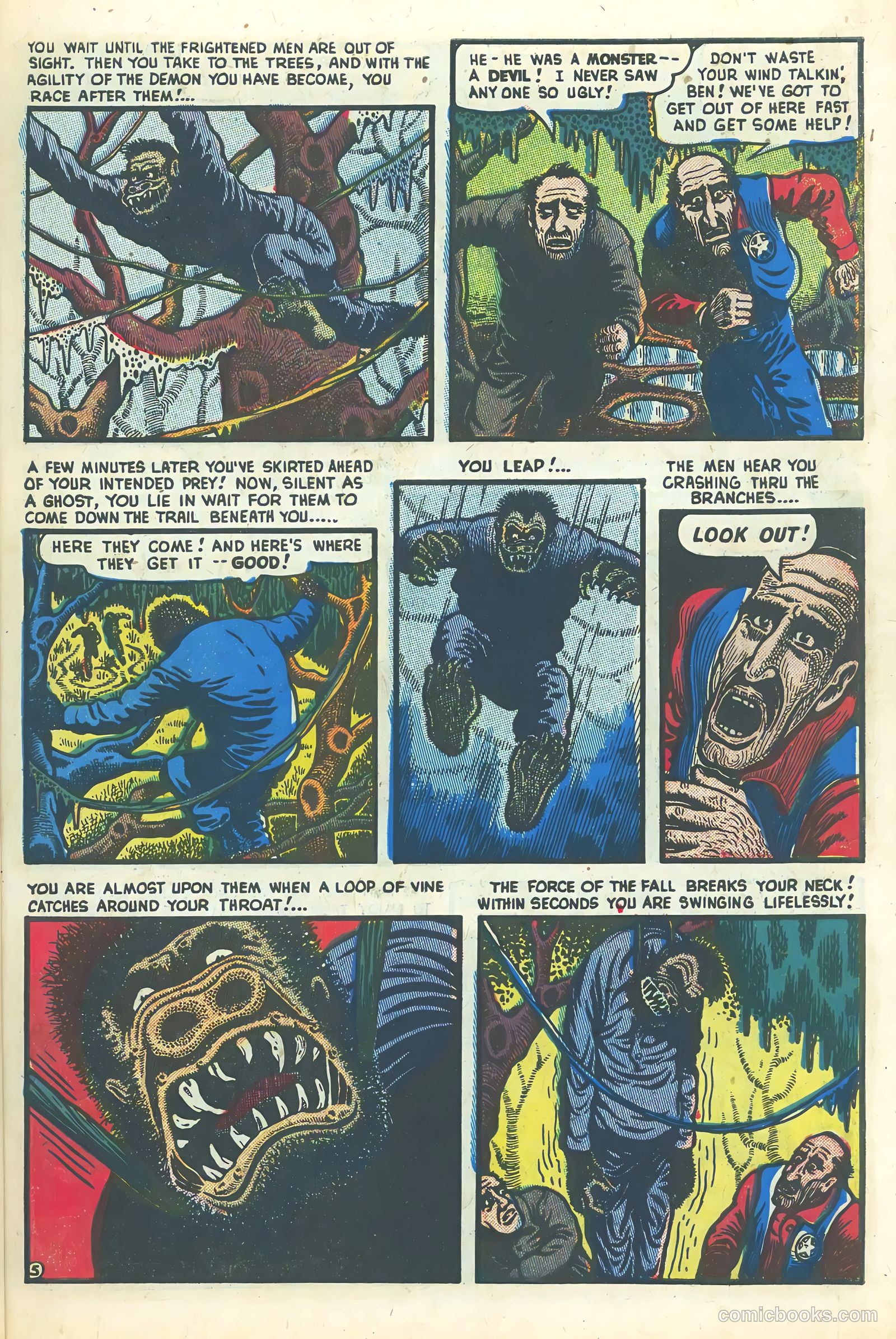Weird Mysteries #5 (1953) — page 7 of 36