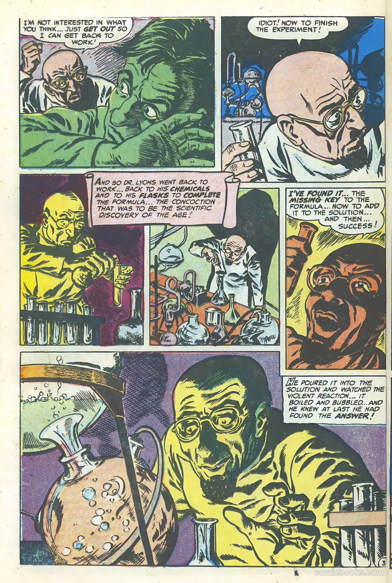 Weird Mysteries #5 (1953) — page 12 of 36